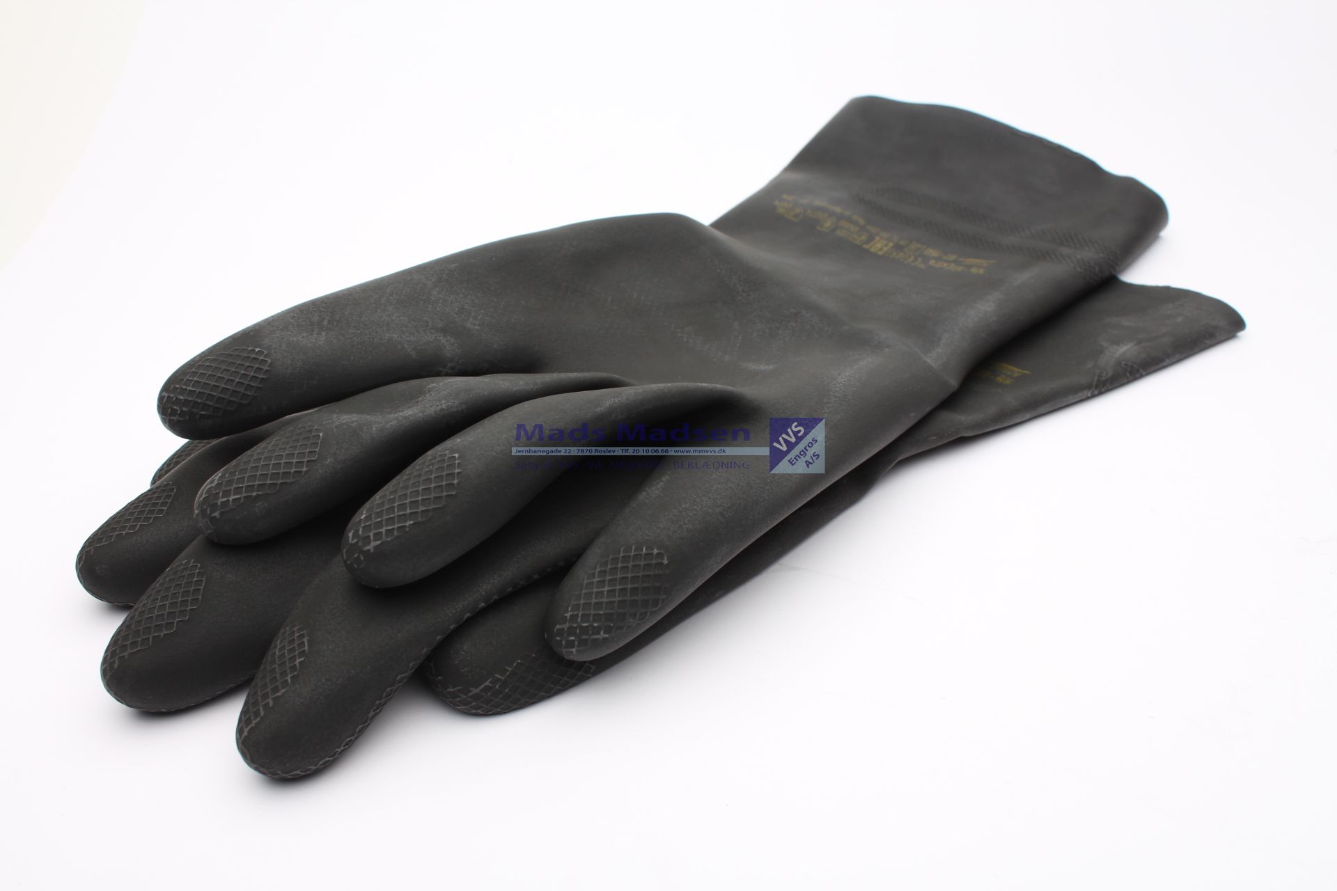 Gummihandske 32 cm str.11 XXX