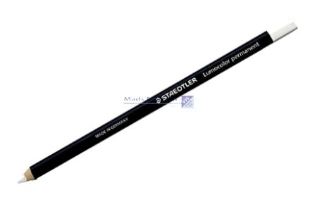Staedtler Fedtblyant Permanent HVID 108 20-0 *OUTLET*