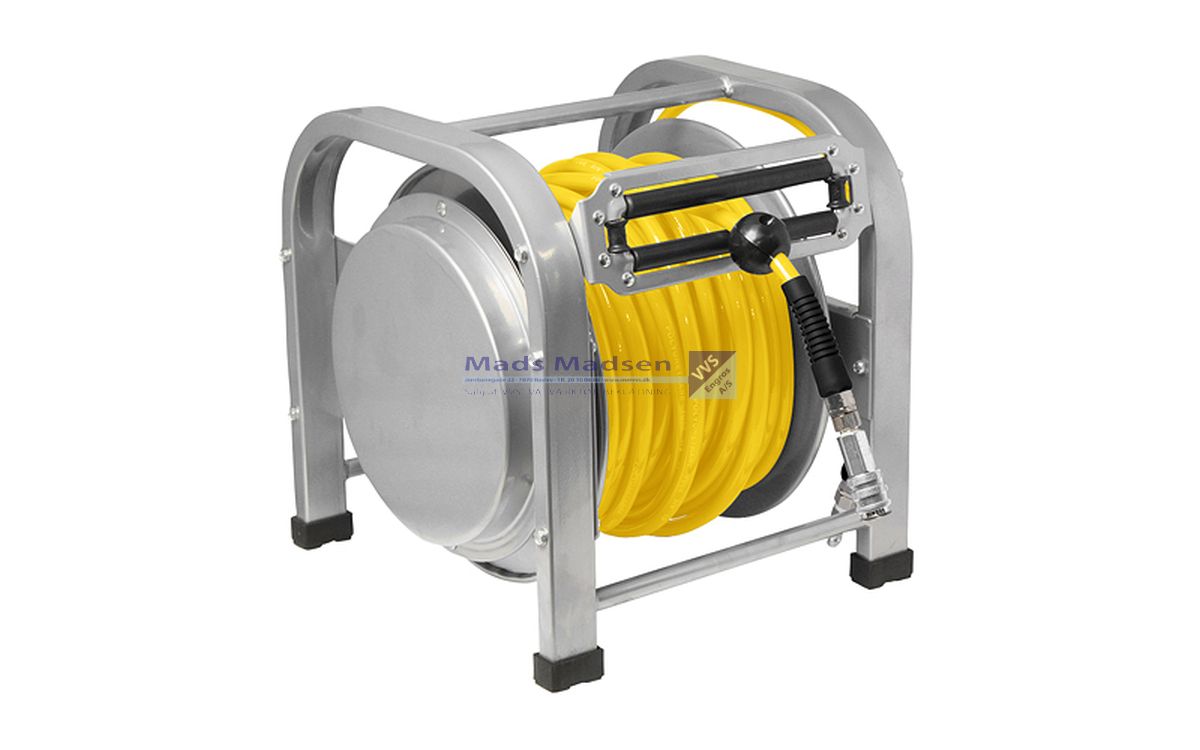 Flair aut.slangeopruller gulvmodel  luft 20 bar 3/8" x 30 mtr. 85704 *NETTOPRIS*