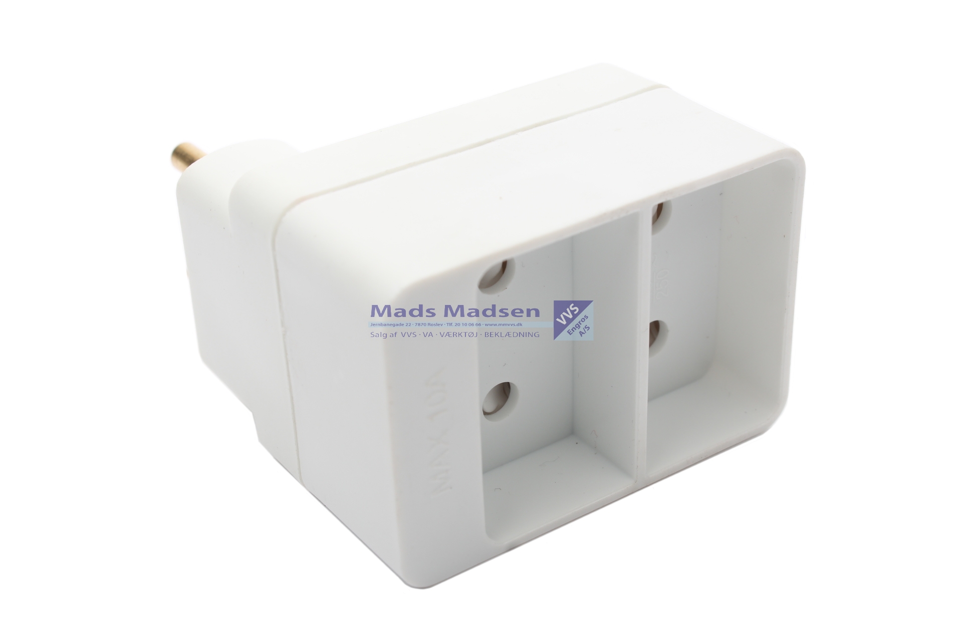 Forgrenerled 230V 2 x Flad *NETTOPRIS*