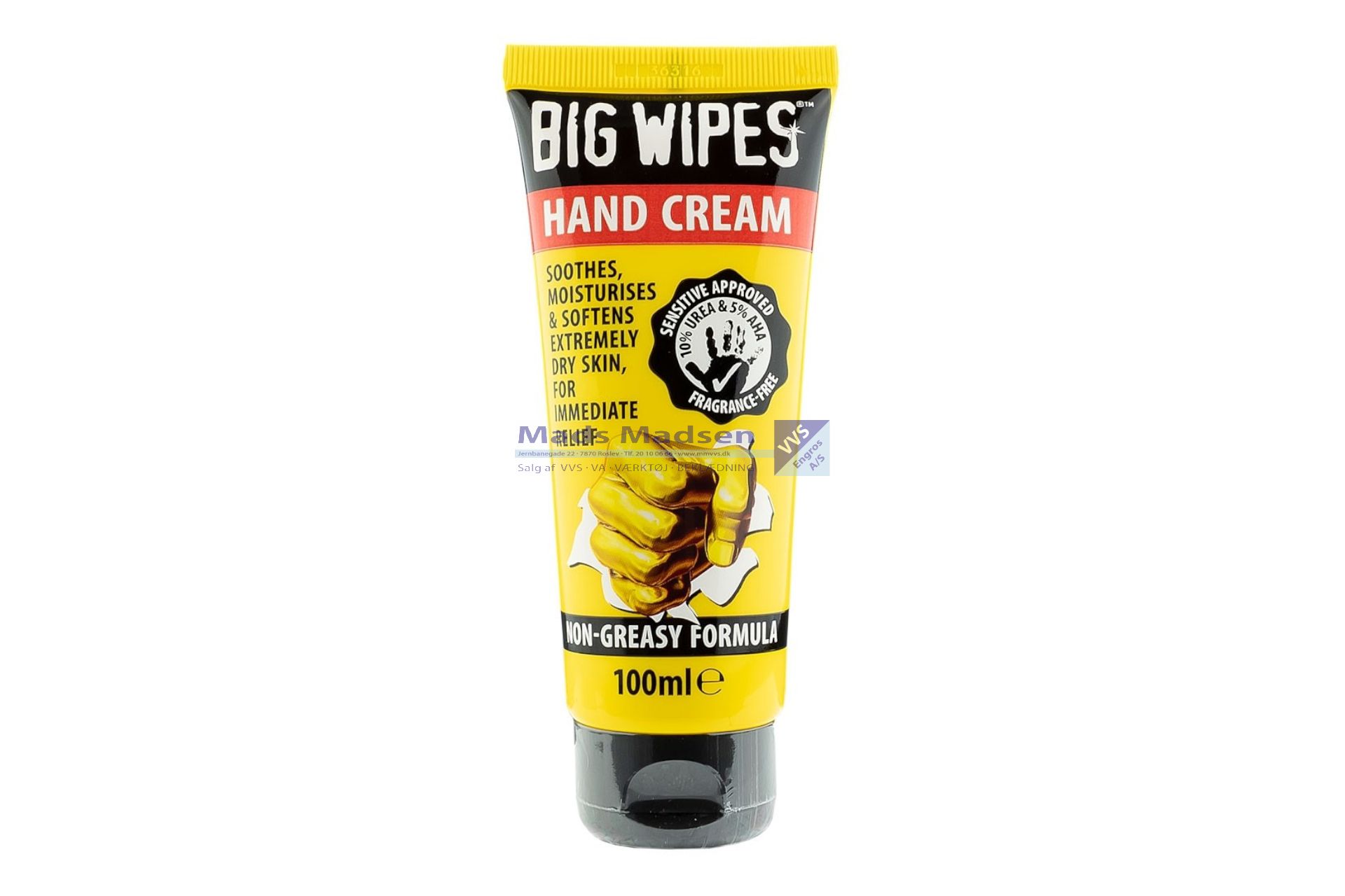 Big Wipes Håndcreme á 100 ml. *NETTOPRIS*