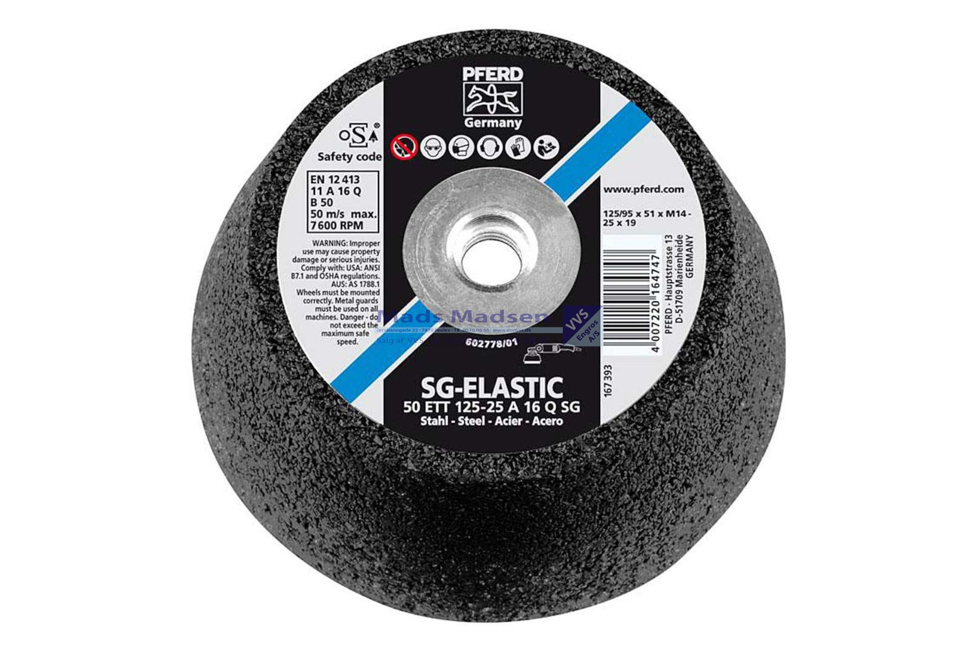 110/90 x 22,2mm Kopsten Sten nr.36