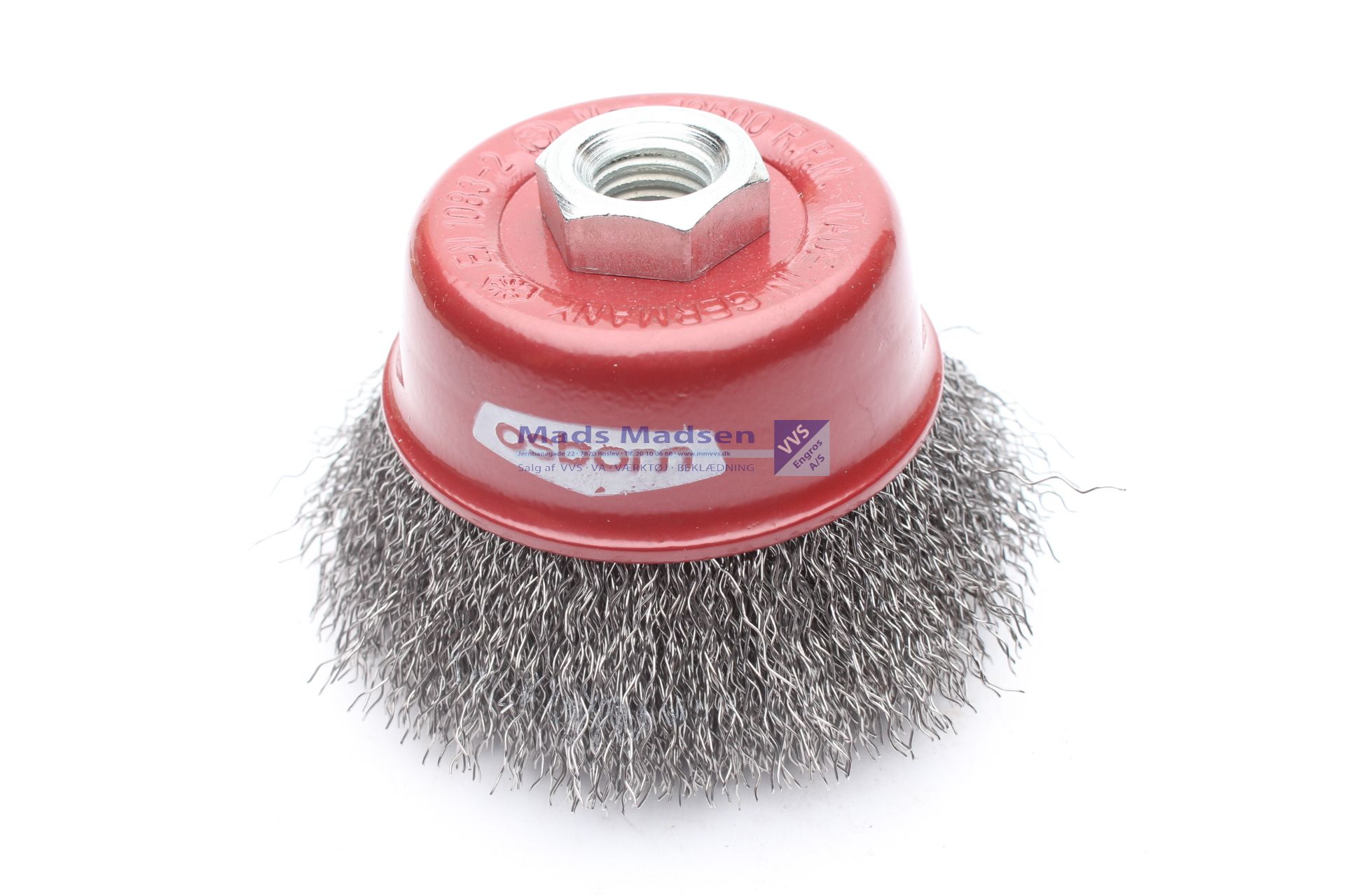 Stålkopbørste Ø75 M14 0,30 ST.