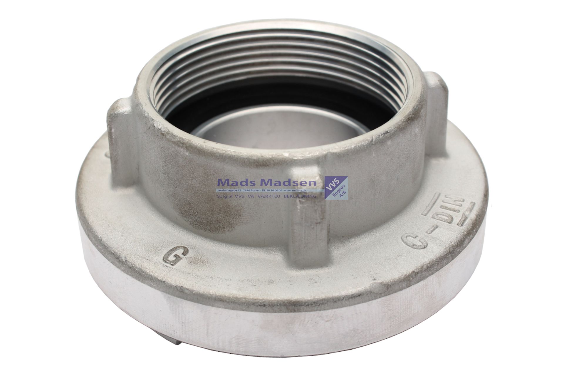 Storz Alu.kobling Type C 2" indv.gev. kloafstand 66mm