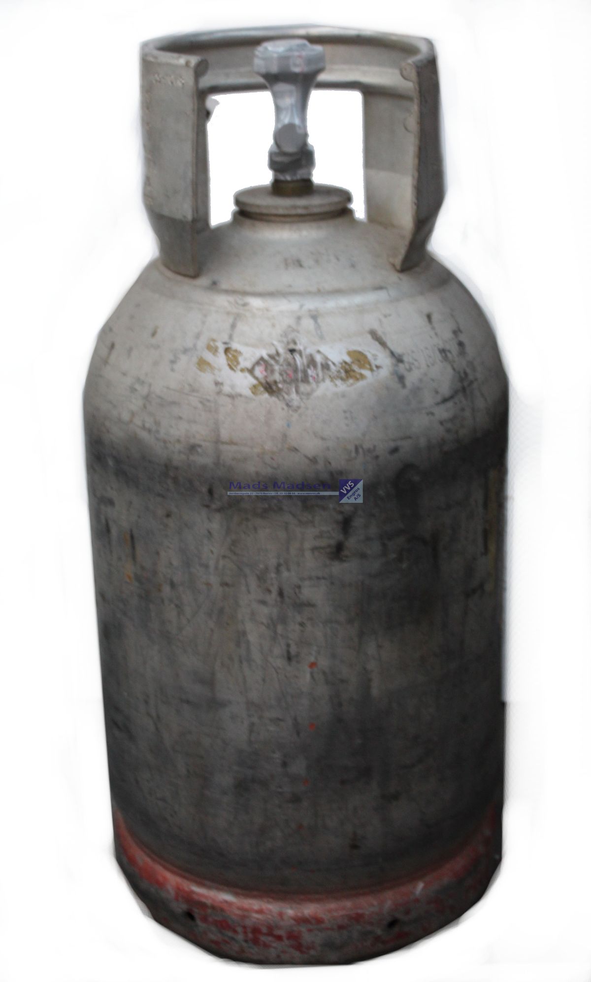 Truckgas 11 kg. ALU flaske (OMB.) - UN 1965 - Farekl. 2.1 - RØD