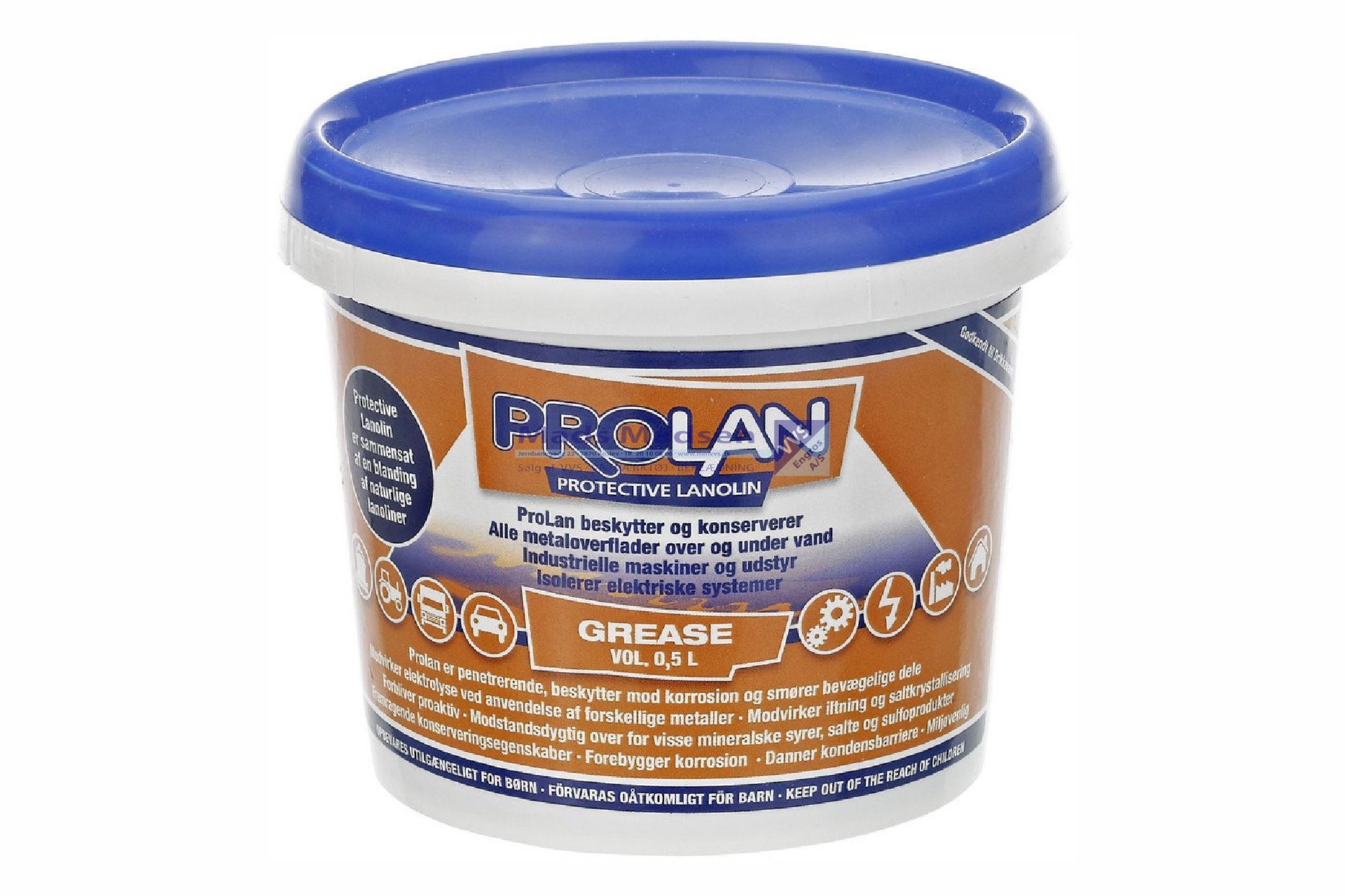 Prolan Fedt ds.á 0,5 kg. 90GREASE05  *NETTOPRIS* (S)