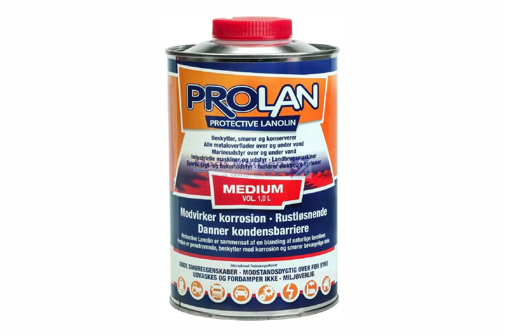 Prolan Medium Rustbeskyttelse á 1 ltr. 90MEDIUM1 *NETTOPRIS* (S)
