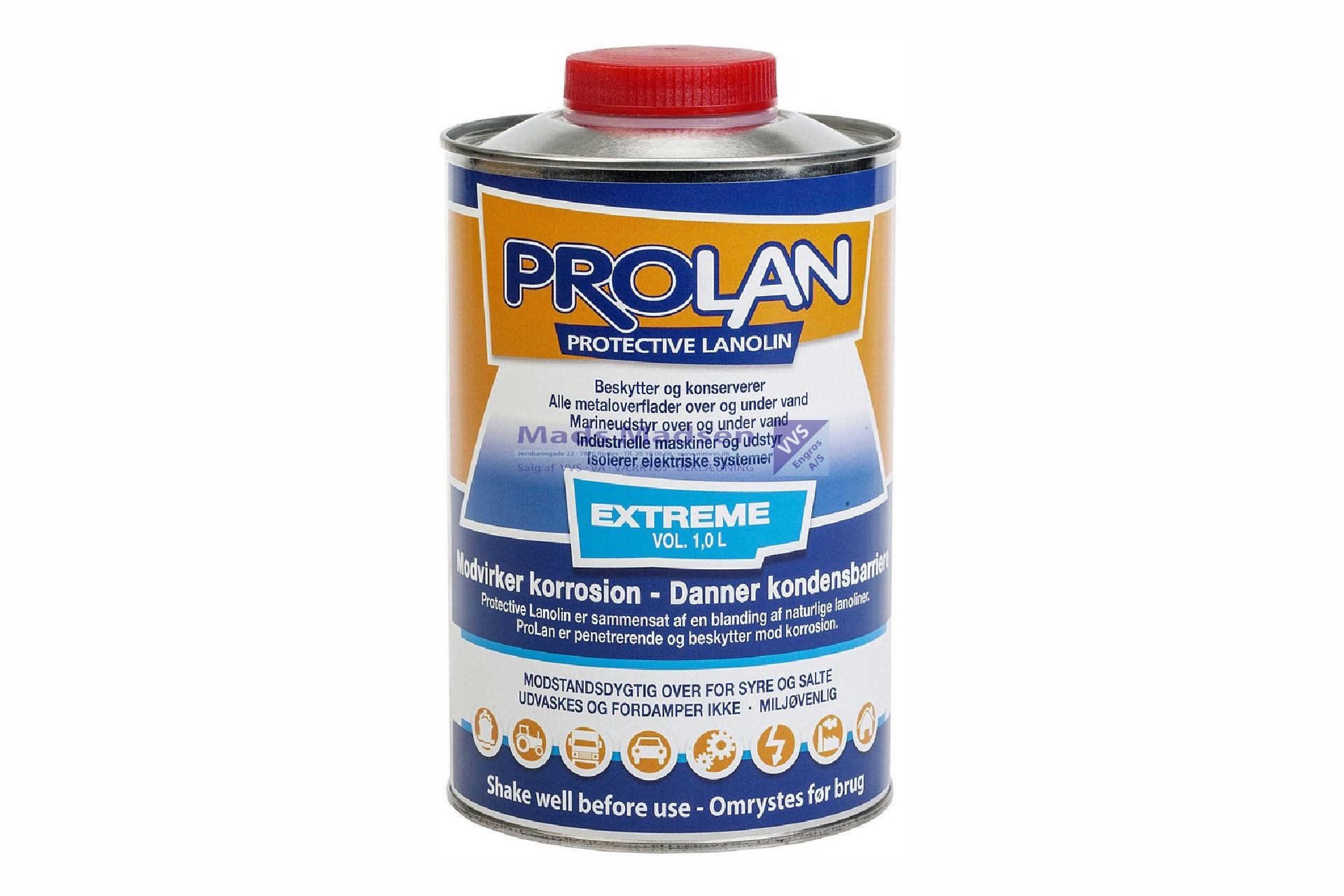 Prolan Extreme Rustbeskyttelse á 1 ltr. 90EXTREME1 *NETTOPRIS* (S)