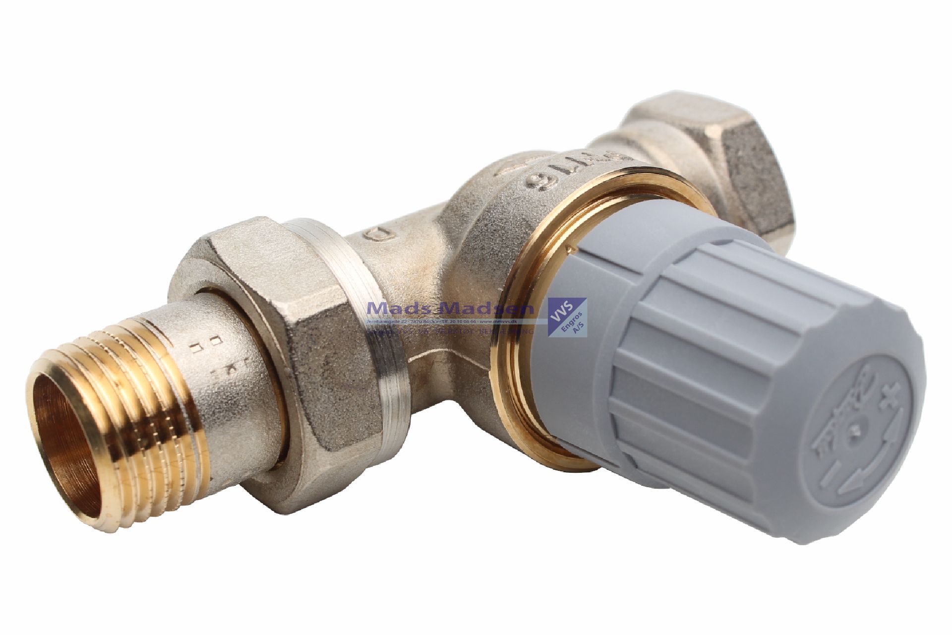 1/2" Danfoss ventilhus RA-G LL 1-strengs