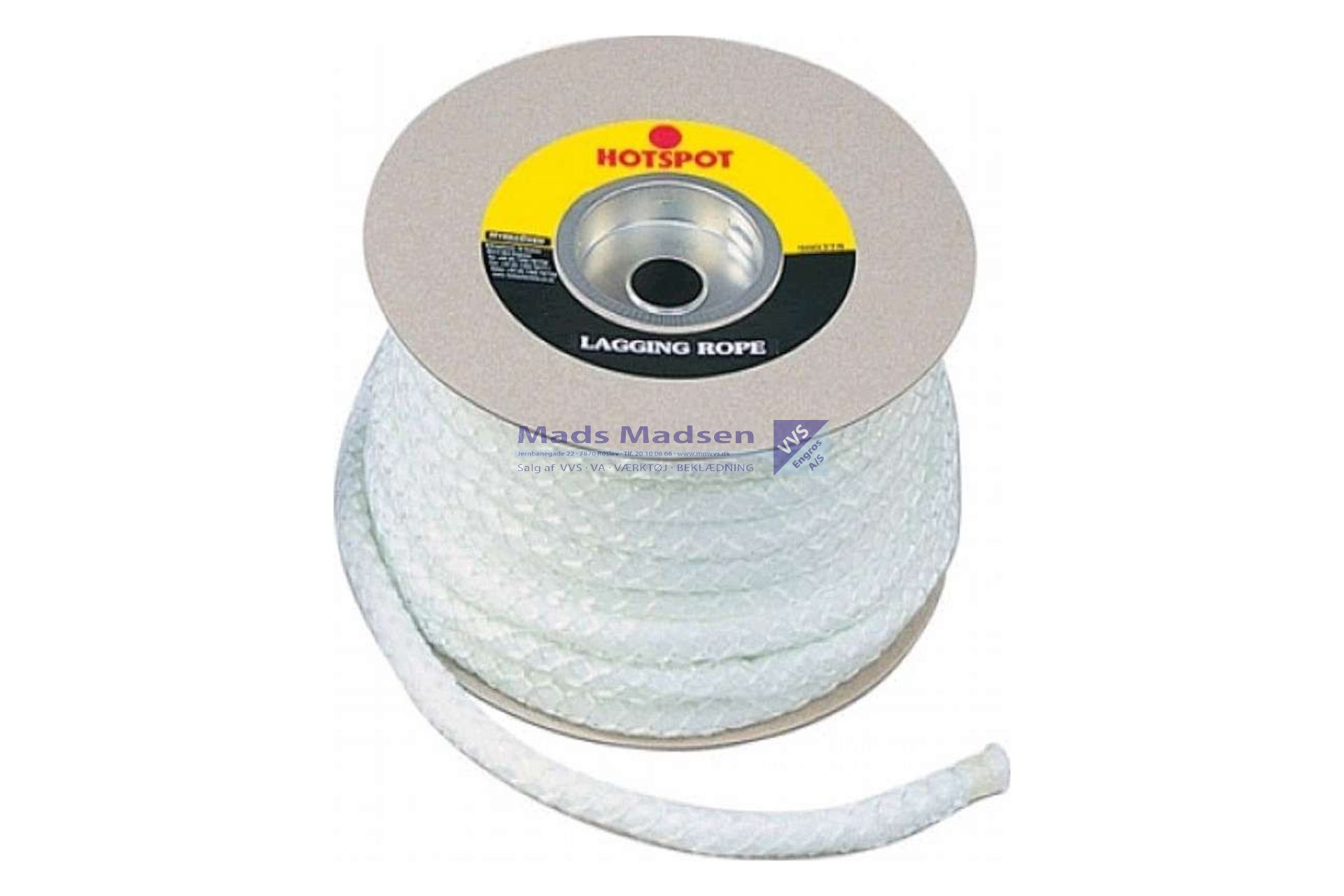 Scotte keramisk glas snor 15mm 1.mtr. 400026 *OUTLET*