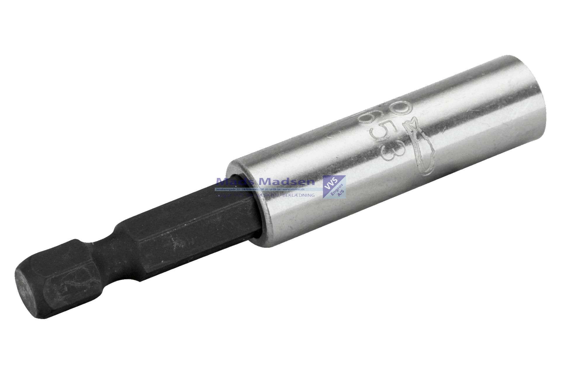 Bitsholder Bahco 1/4" x 60mm KM653-1P *NETTOPRIS*