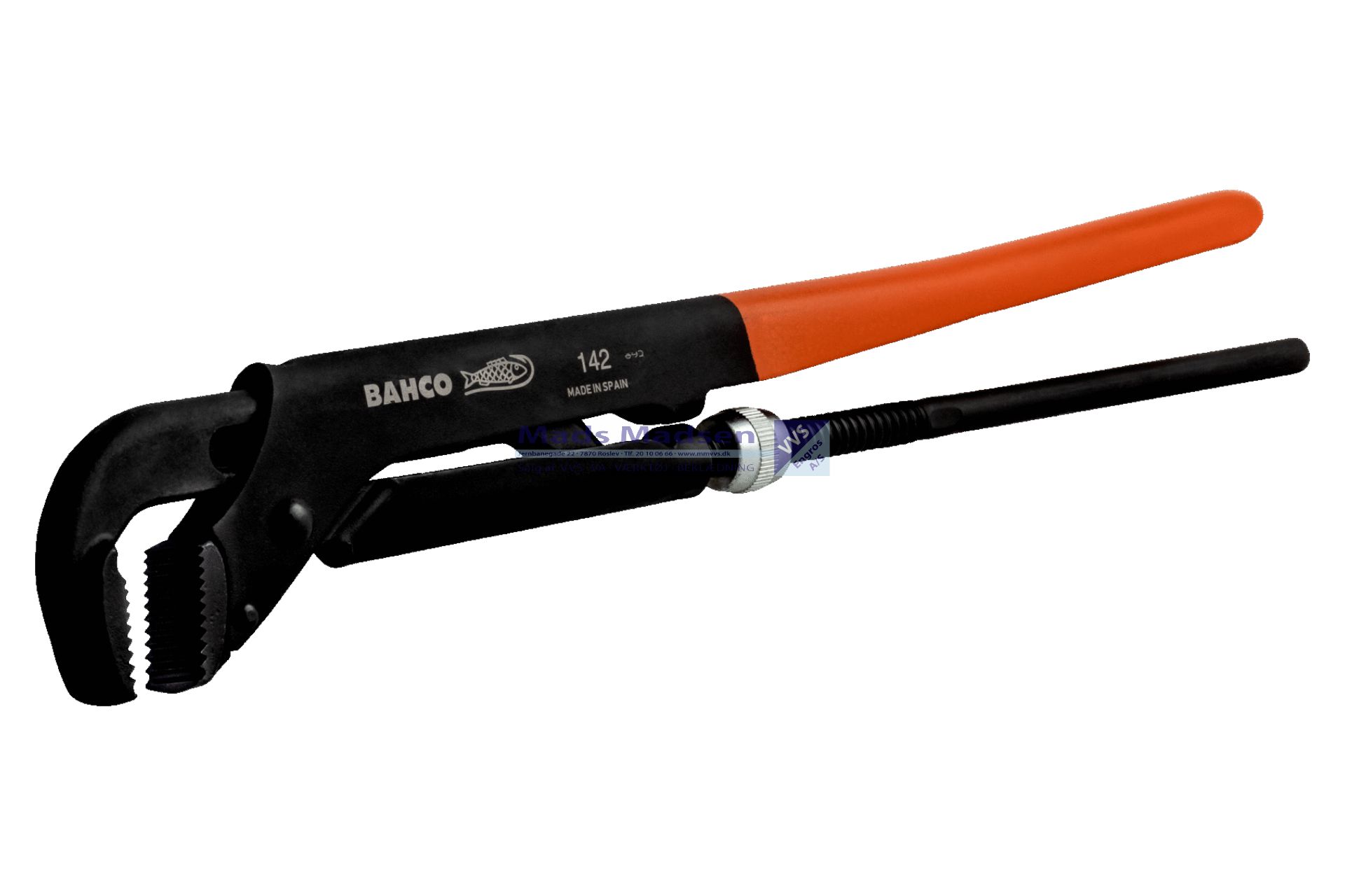 Rørtang Bahco 142 1 1/2" 65mm *NETTOPRIS*