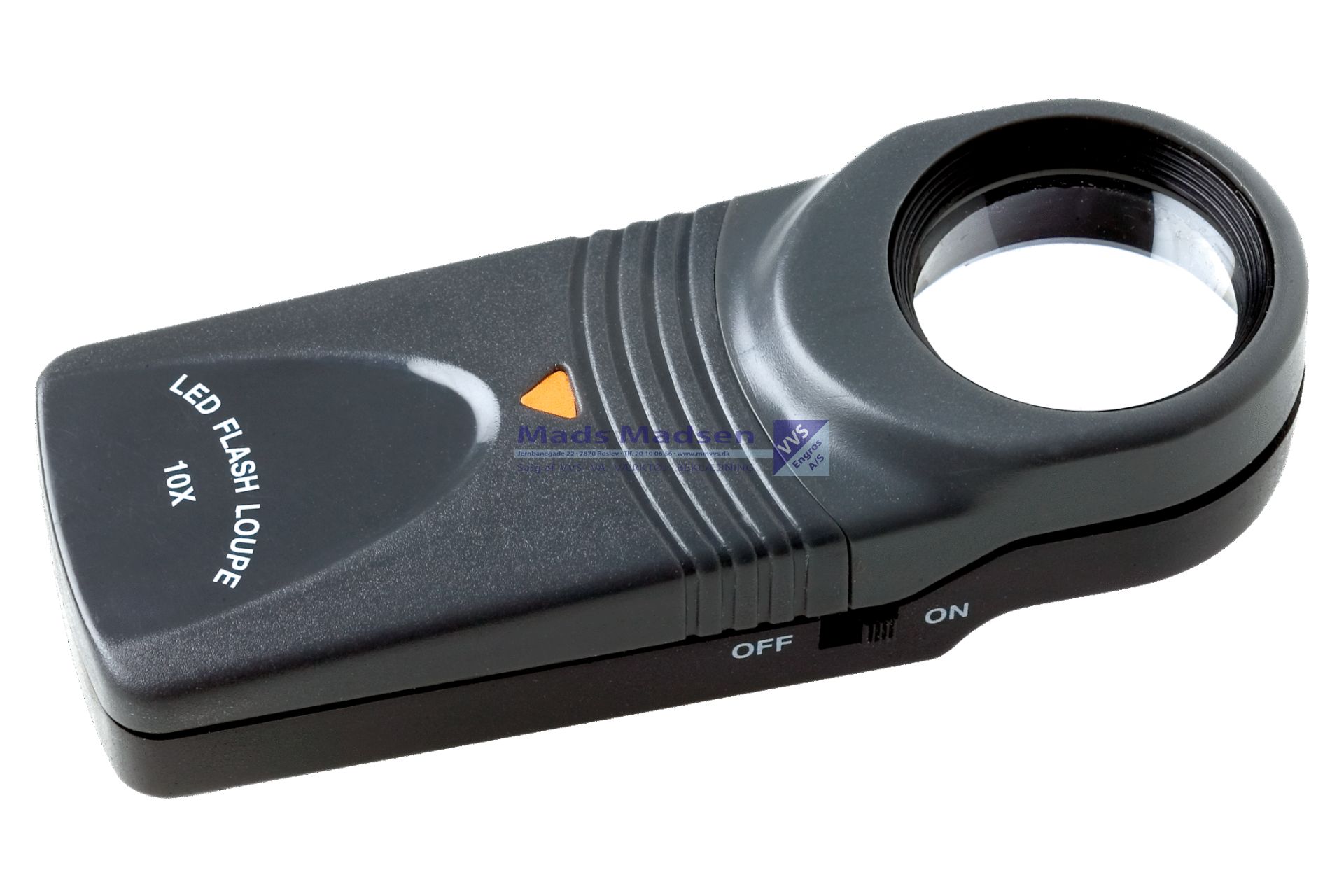 Lup Bahco 3046-OP m/ LED lys 10 X forstørrelse. AAA batterier medfølger ikke *NETTORPIS* XXX