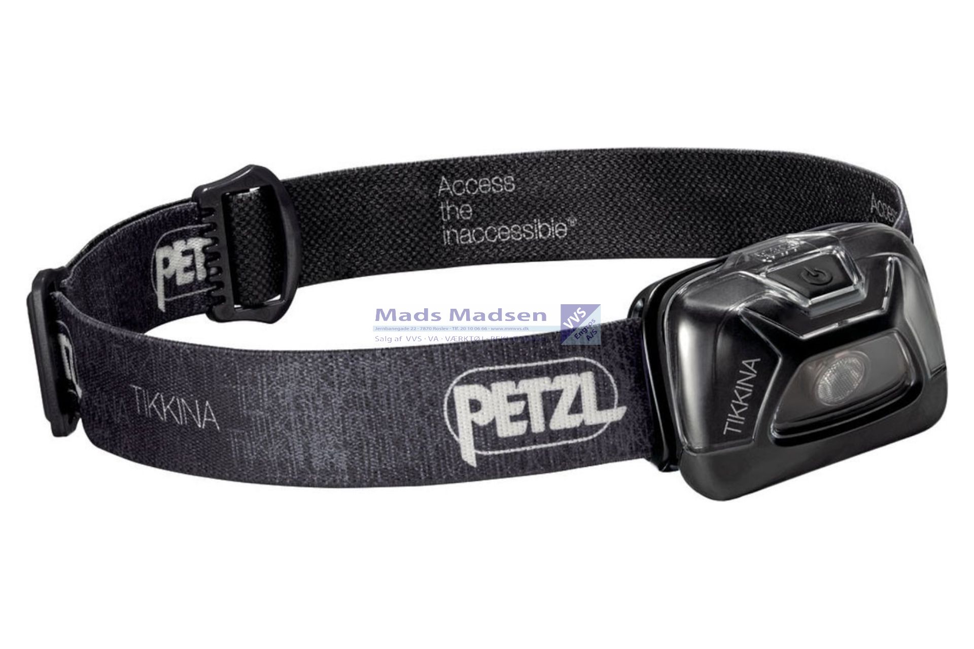 Petzl TIKKINA Pandelampe 250 lumen SORT