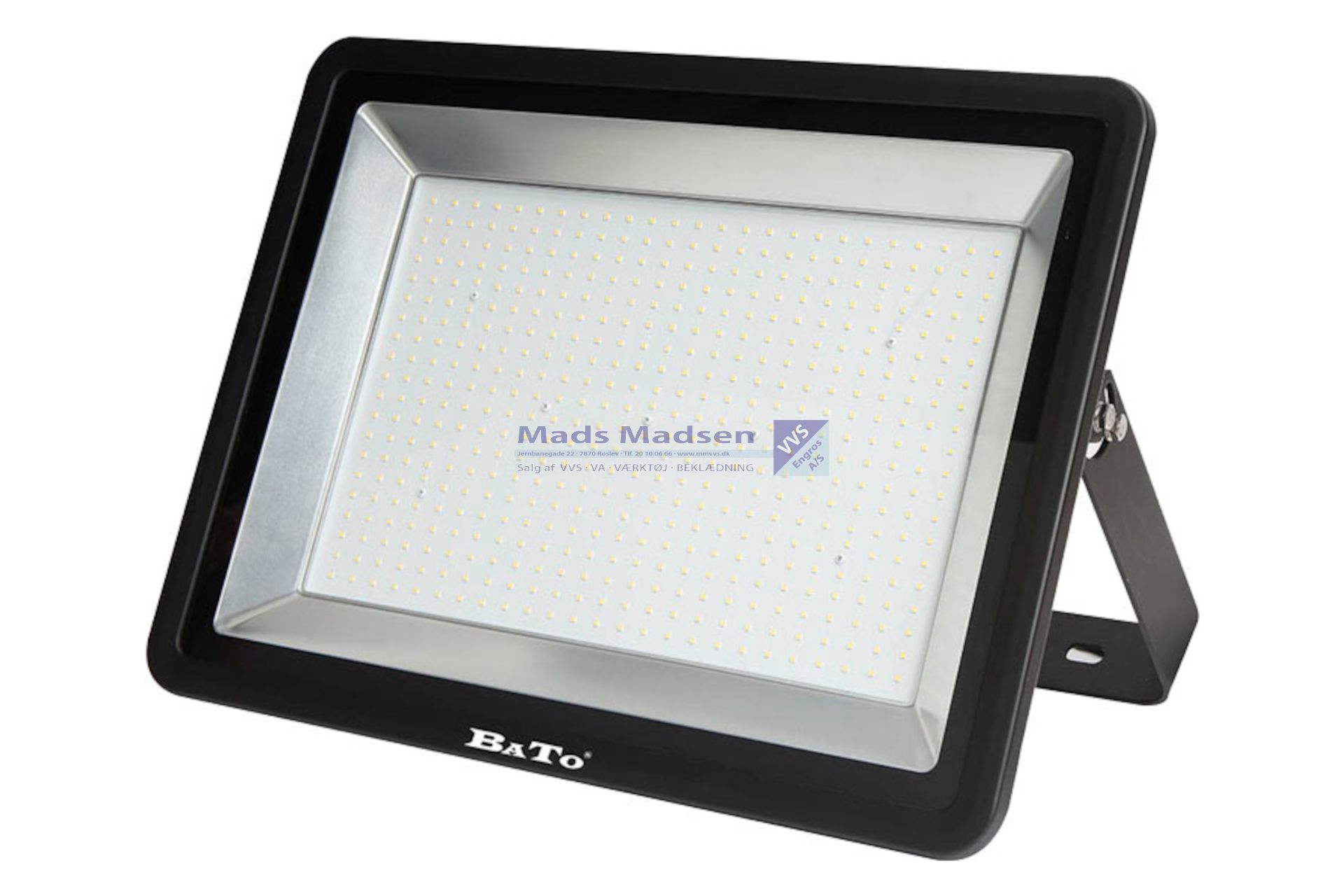 Bato LED Projektør/arbejdslampe 500W 40000 lumen m/ 5 mtr kabel og stik 65206