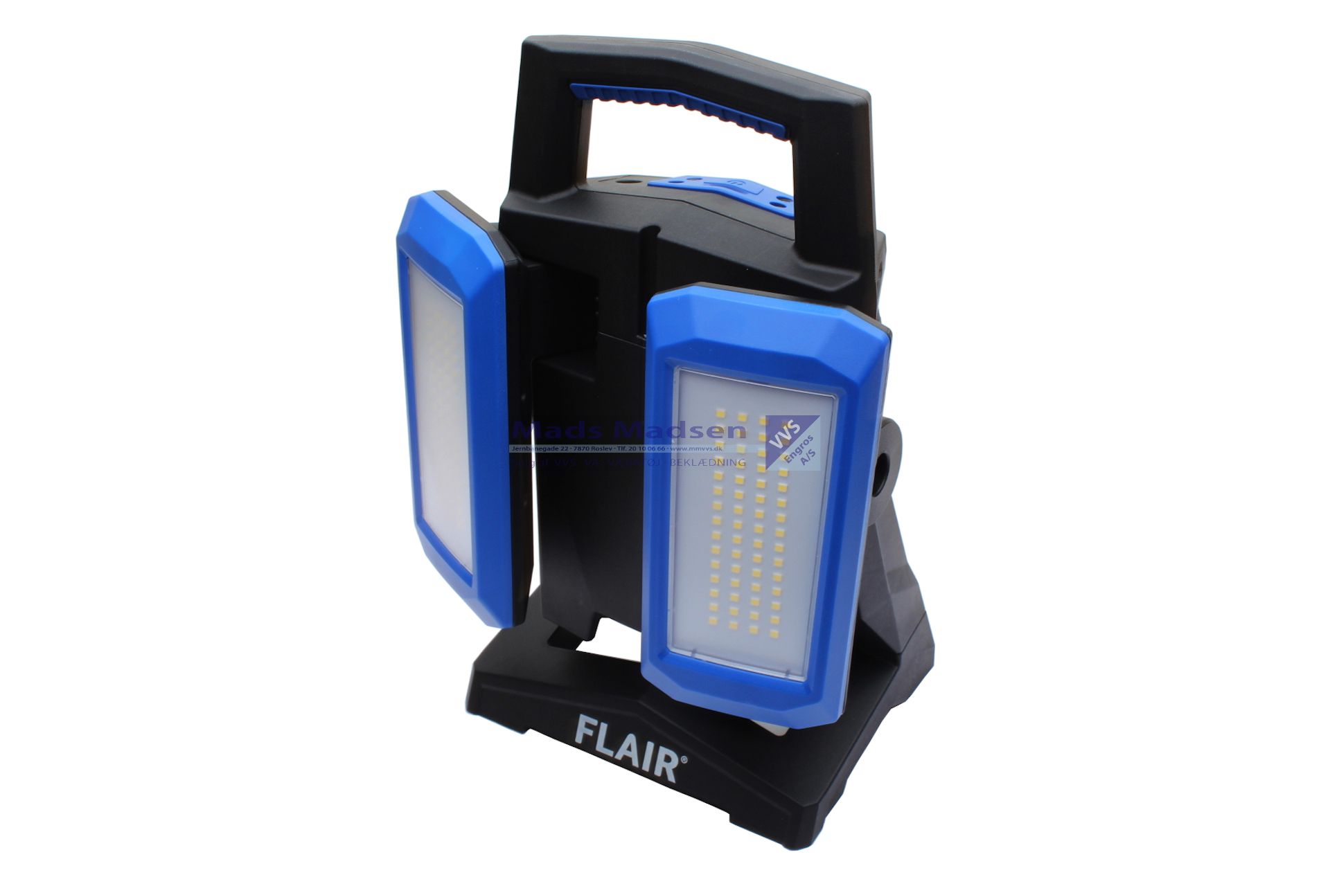 Flair Dobb.Hovedet LED Arbejdslampe 14,8V/5,2Ah 750-4500 lumen (S)