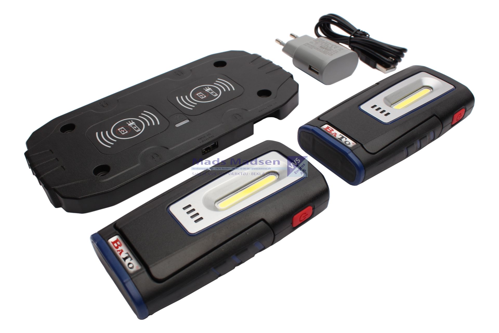 BaTo Arbejdslampe Pakke 3 6542 + 6542 + 6550 + 6549