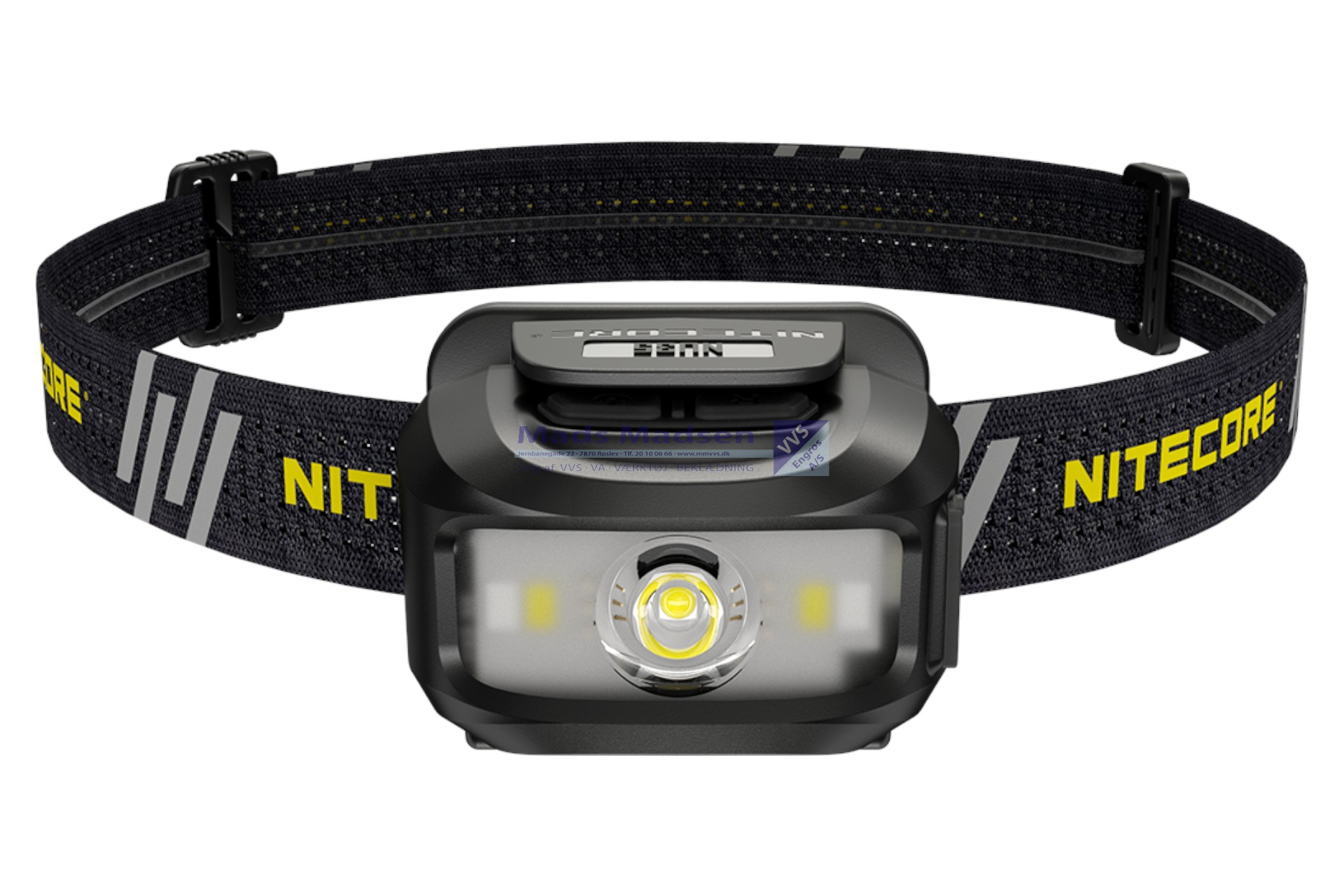 Nitecore Pandelampe NU35 460 Lumen Genopladelig