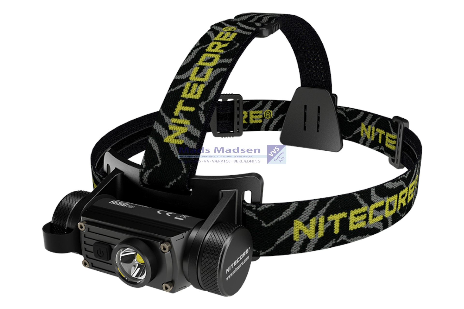 Nitecore Pandelampe HC60 V2 1200 Lumen Genopladelig