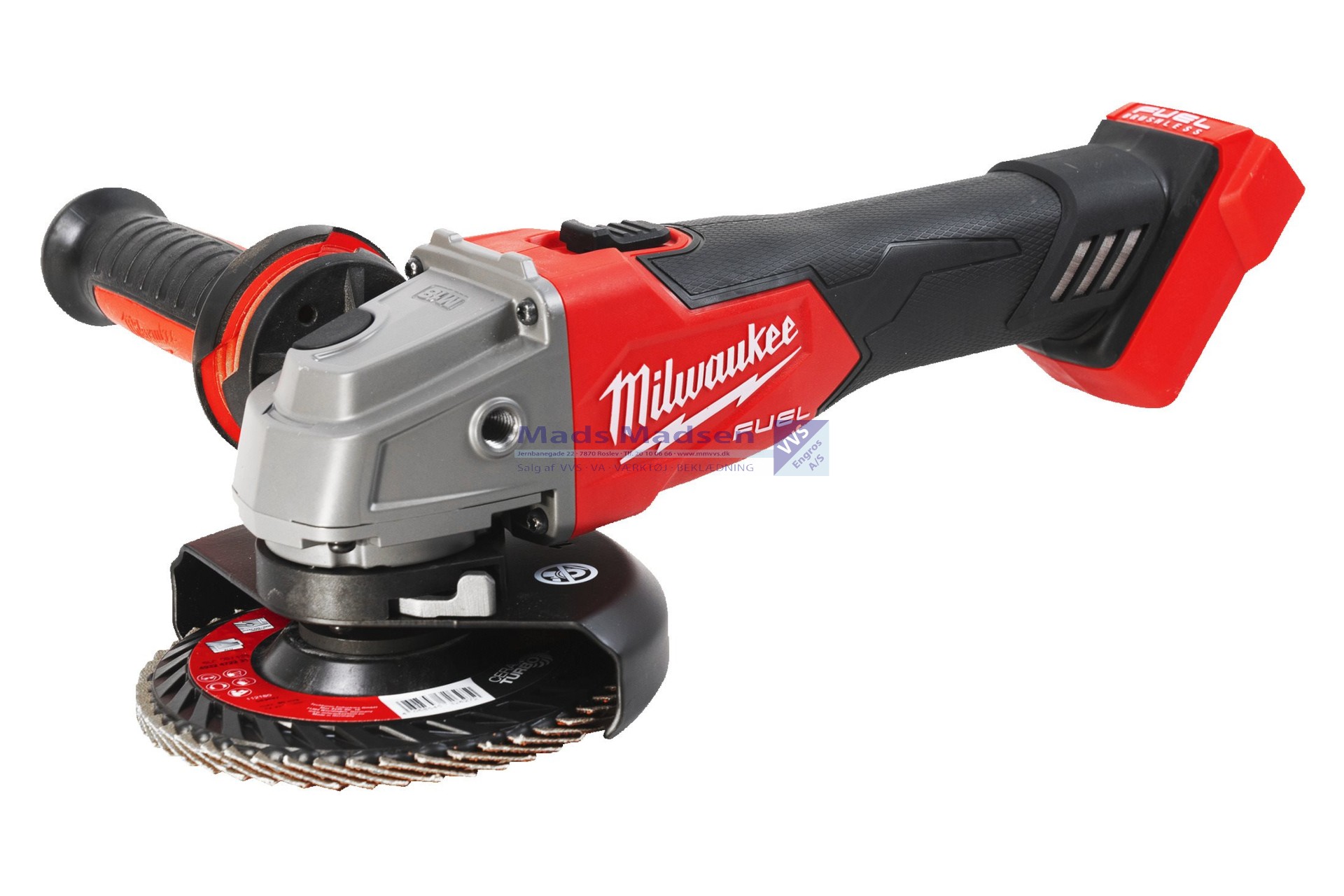 Milwaukee M18 FUEL FSAG125X-0 akku vinkelsliber 125mm Solo 4933478701 (K) *NETTOPRIS*