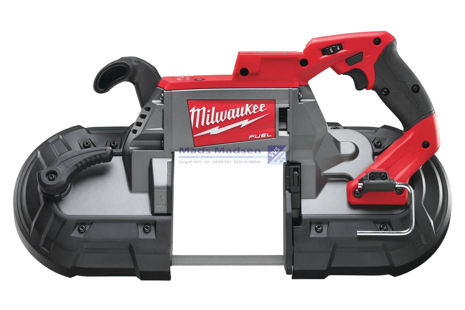 Milwaukee M18 FUEL CBS125-0 akku båndsav Solo 4933447150 *NETTOPRIS*