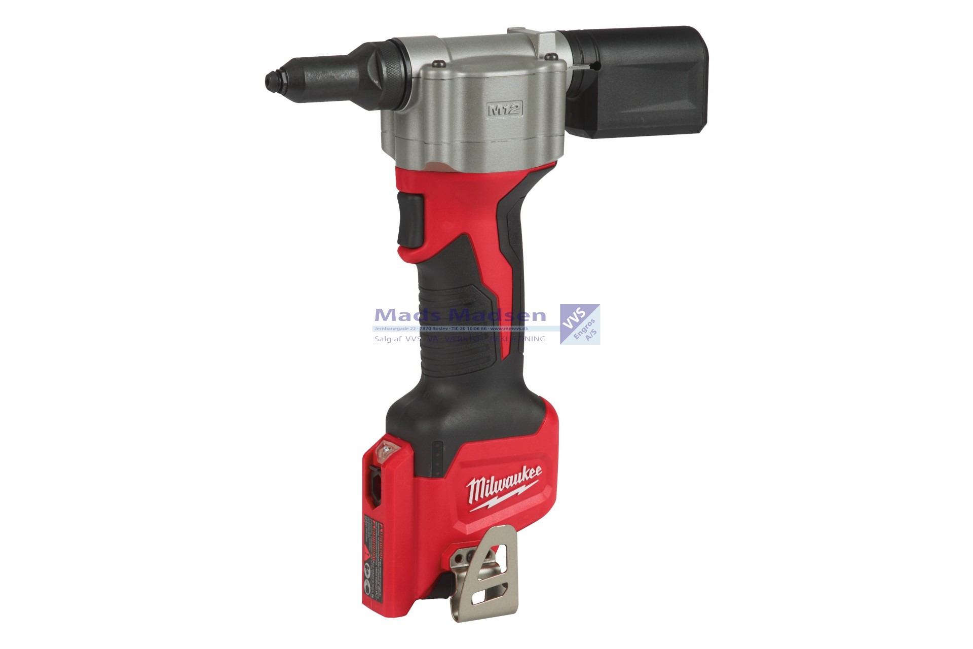 Milwaukee M12 BPRT-0 akku popnittepistol Solo 4933464404 (K) *NETTOPRIS*