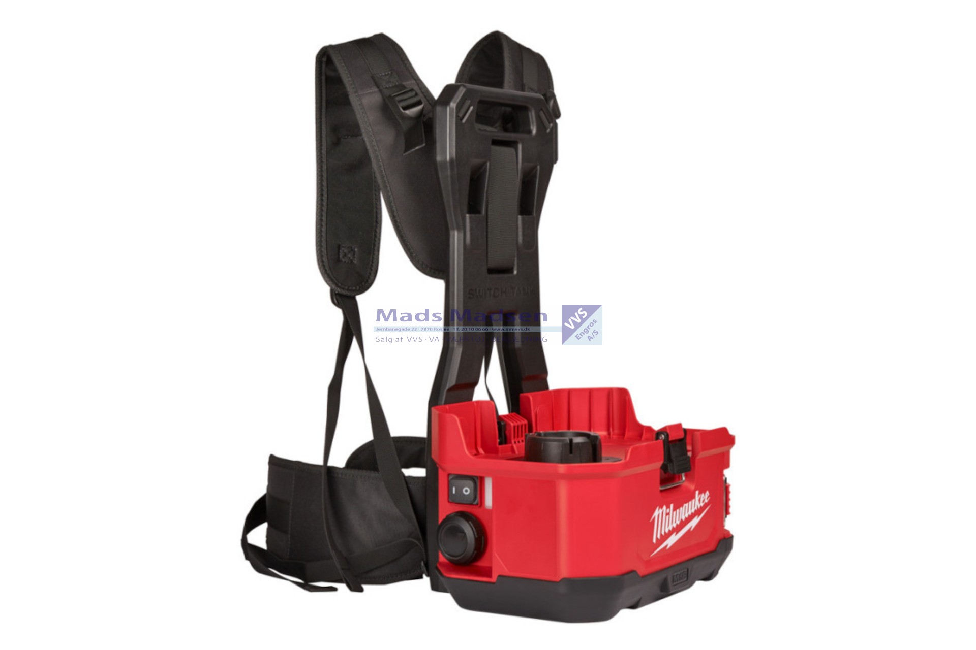 Milwaukee M18 BPFPH-0 akku rygsprøjte-pumpeenhed u/tank  switch tank Solo 4933464961 *NETTOPRIS*