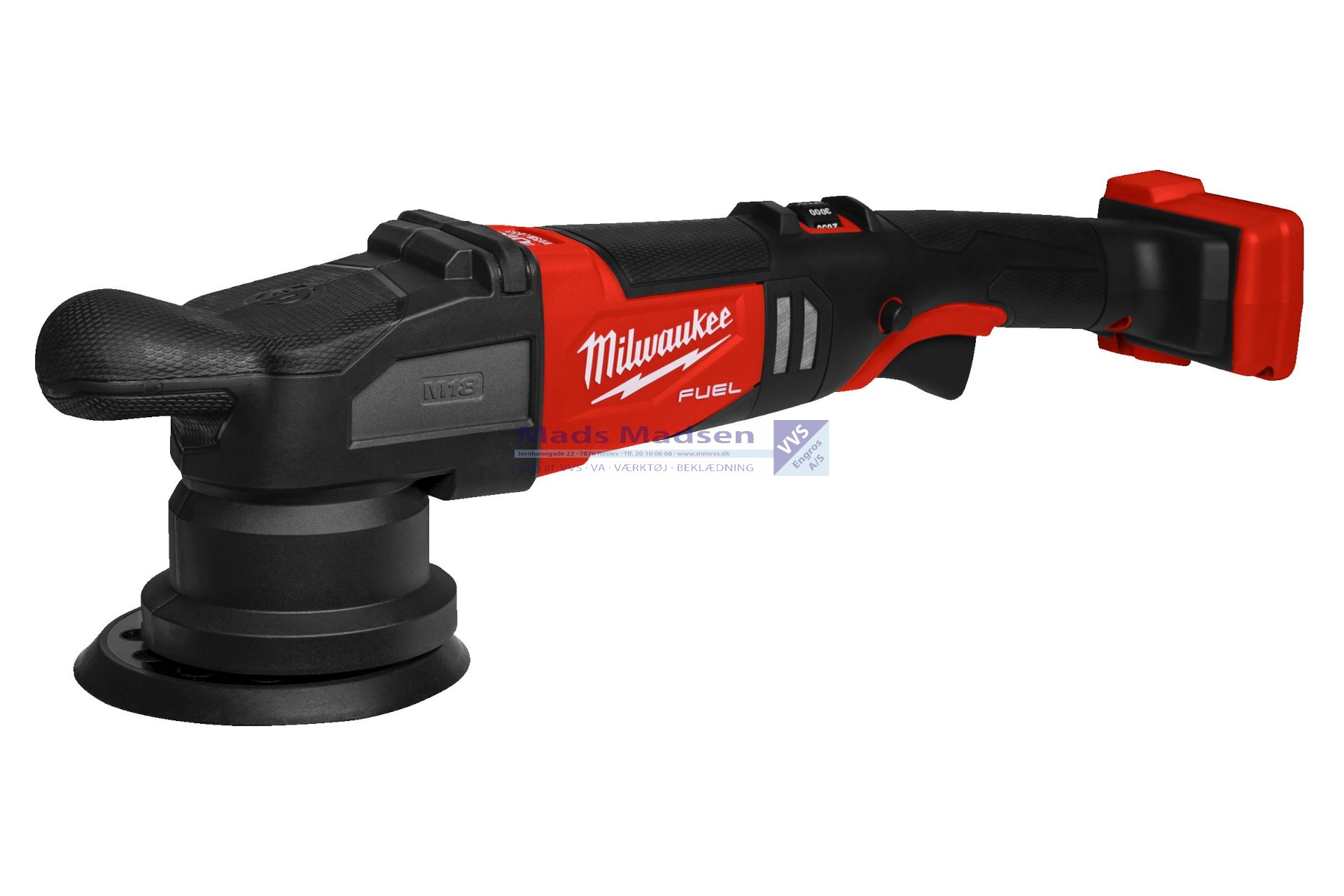 Milwaukee M18 FUEL FROP15-0X akku polermaskine 125mm Solo 4933478834 *NETTOPRIS*
