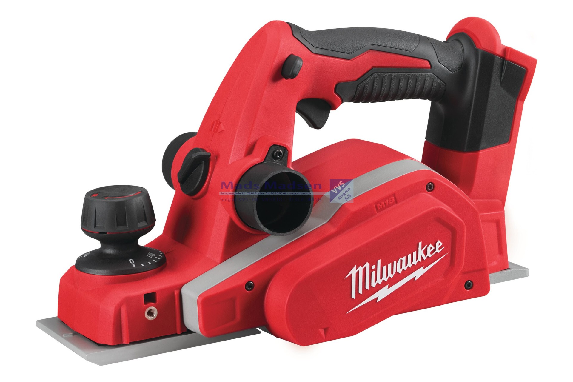 Milwaukee M18 BP-0 akku høvl Solo 4933451113 *NETTOPRIS*