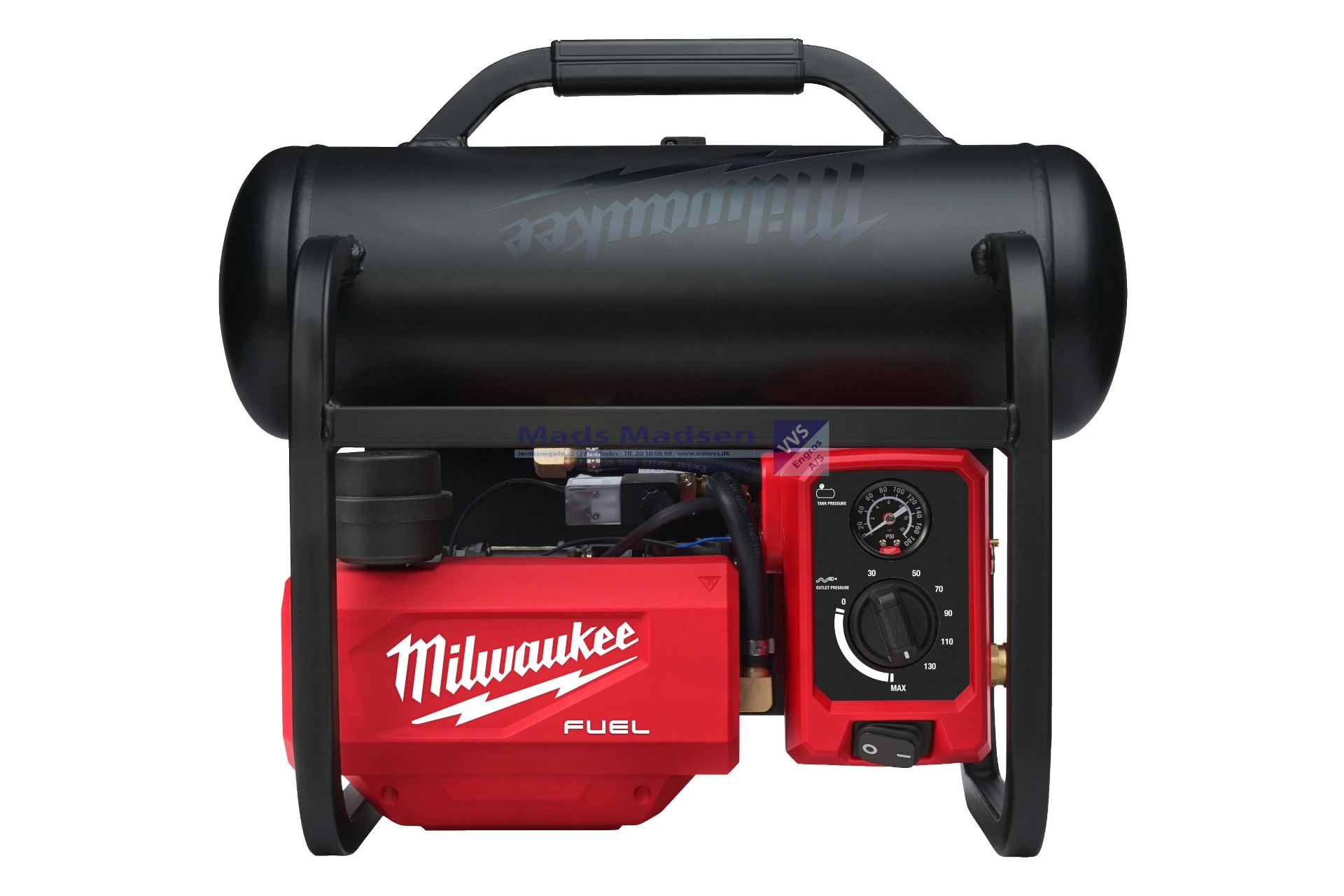 Milwaukee M18 FUEL FAC-0 kompressor 7,6 ltr 68dB Solo 4933472166 *NETTOPRIS*