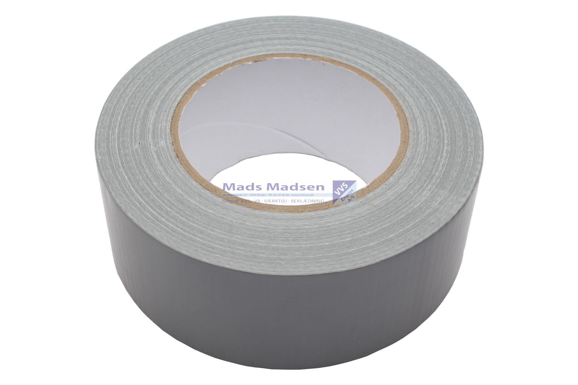 48mm Lærredstape/gaffatape á 50mtr GRÅ *NETTOPRIS*