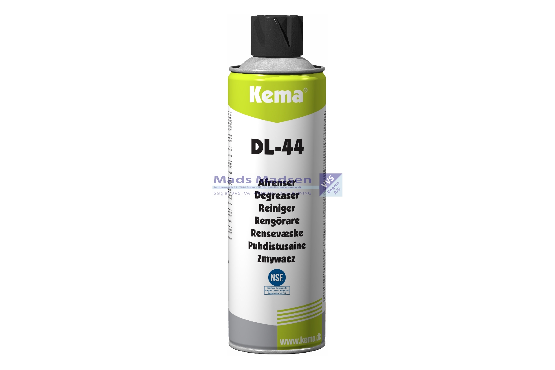 Kema Afrenser klar DL-44 á 400 ml. *OUTLET*