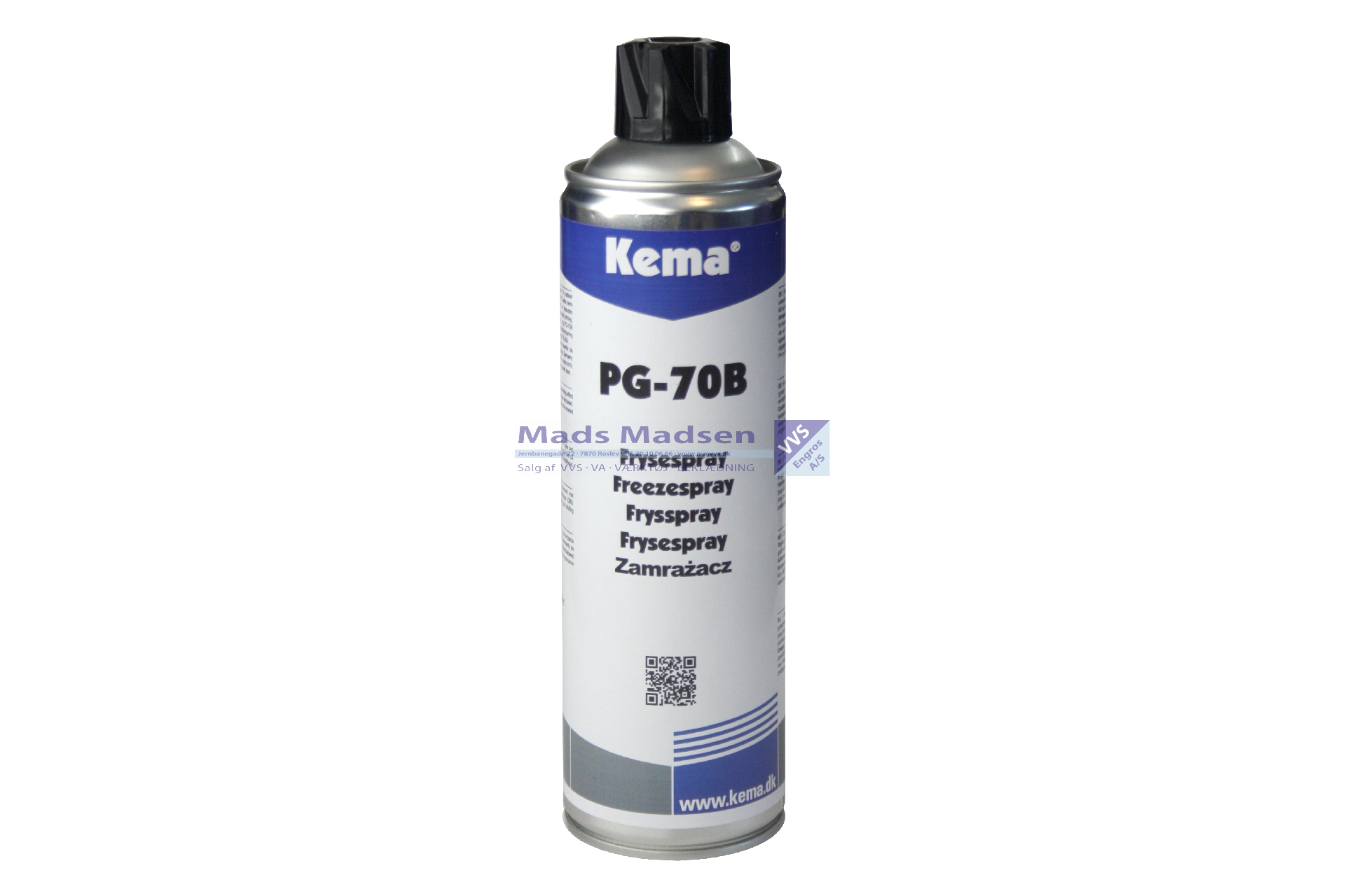 Kema Frostspray PG-70B á 500 ml. *OUTLET*