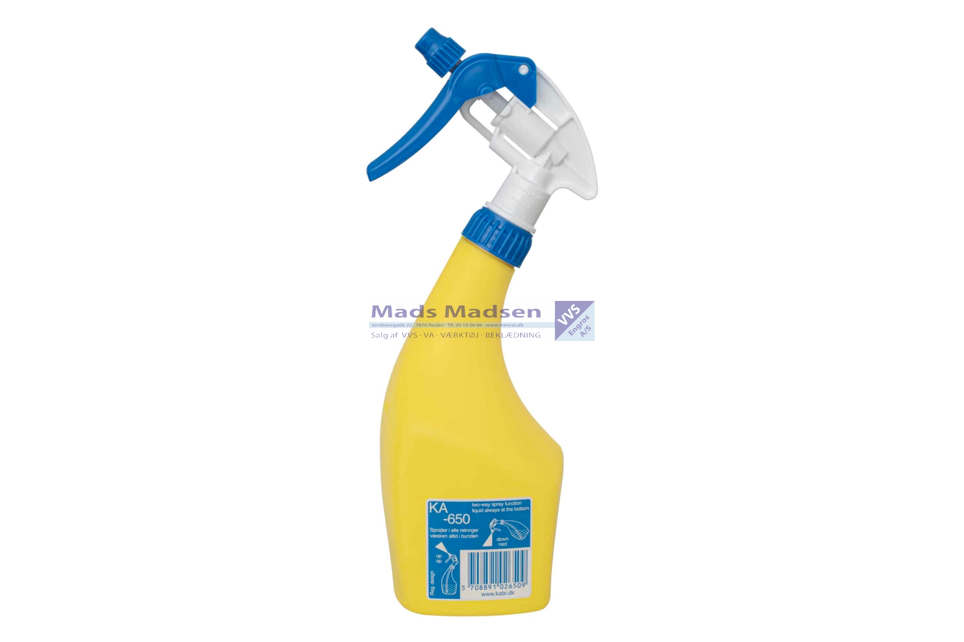 Kabi Sprayer 650 Chemo GUL 0,65 ltr. *NETTOPRIS*