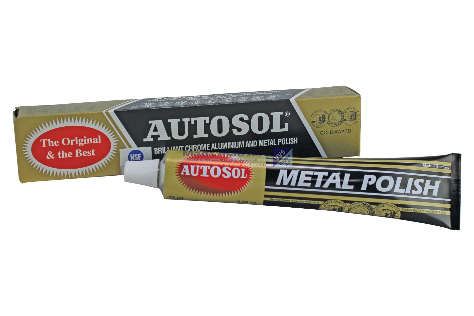 Autosol Metalpolish á 75 ml. *OUTLET*