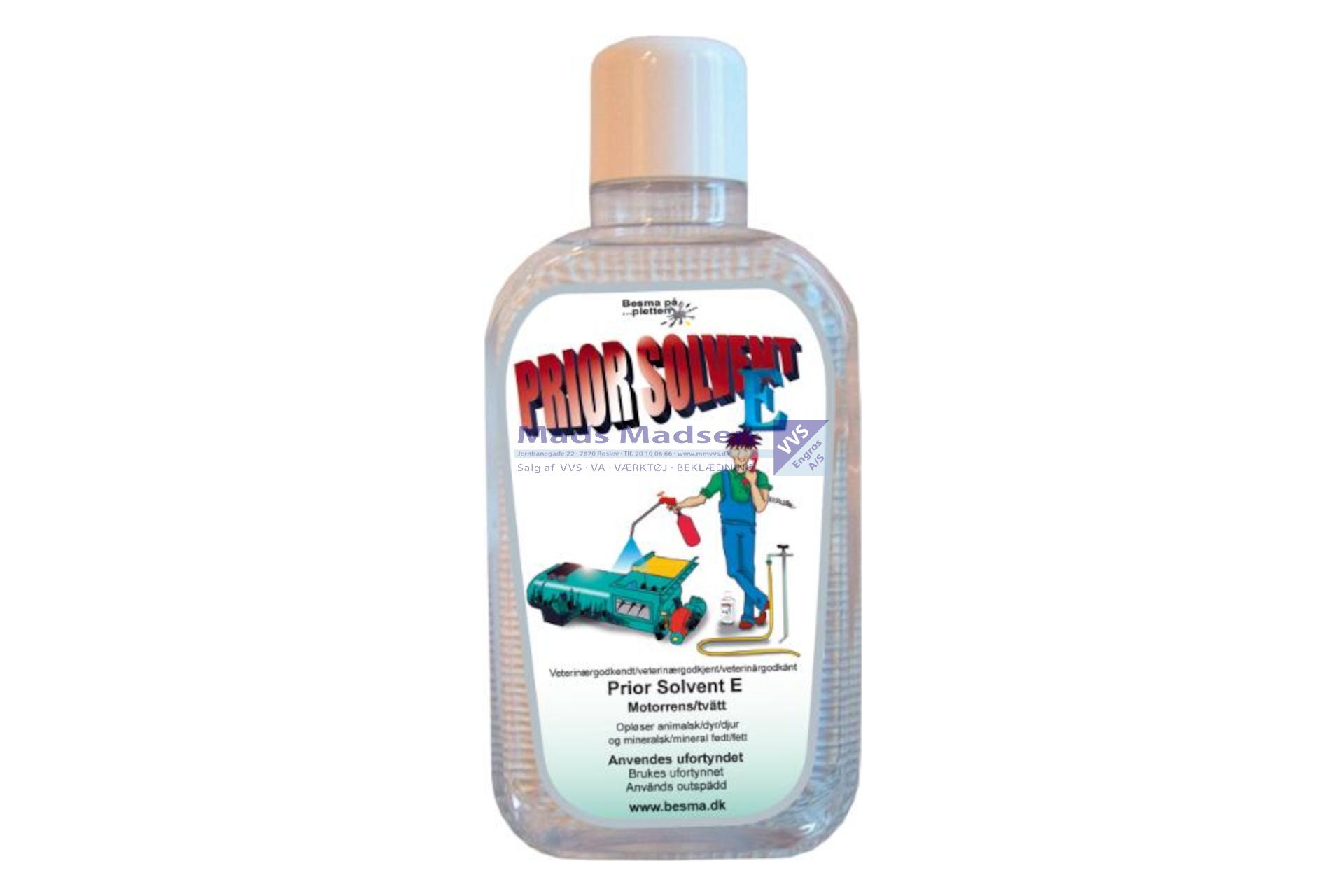 Besma Prior Solvent E Motorrens á 1 ltr. *NETTOPRIS*