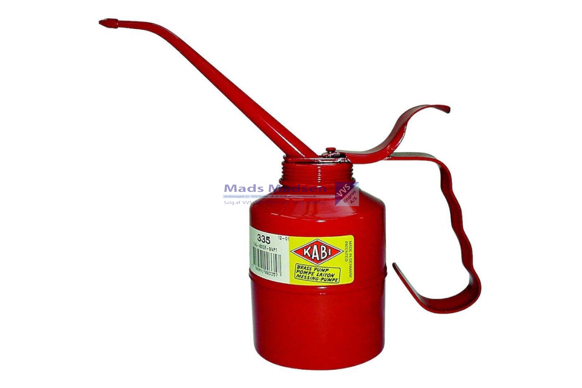 Kabi oliekande 335 stålbeh. *NETTOPRIS*