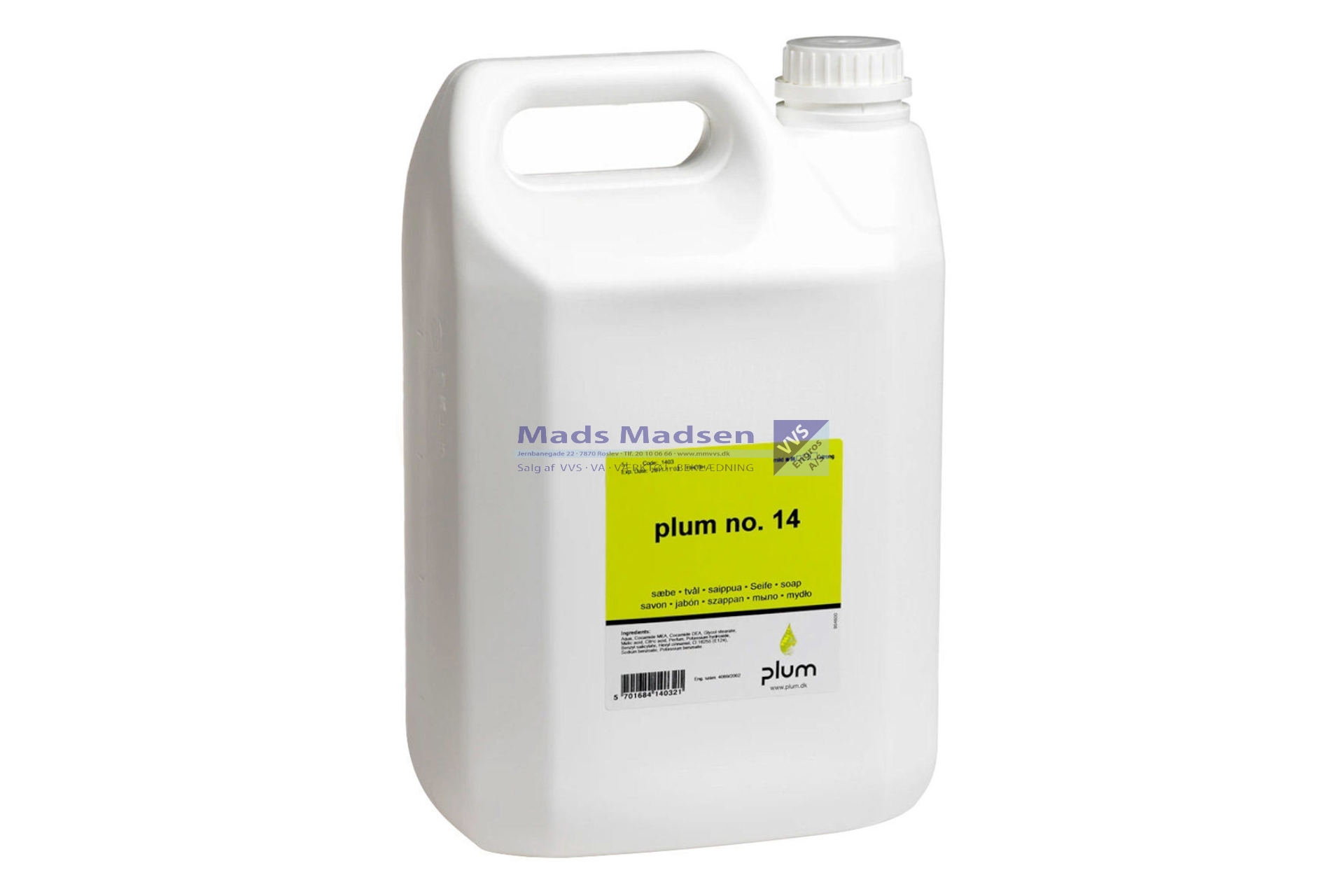 Plum Cremesæbe nr. 14 á 5 ltr. *NETTOPRIS*