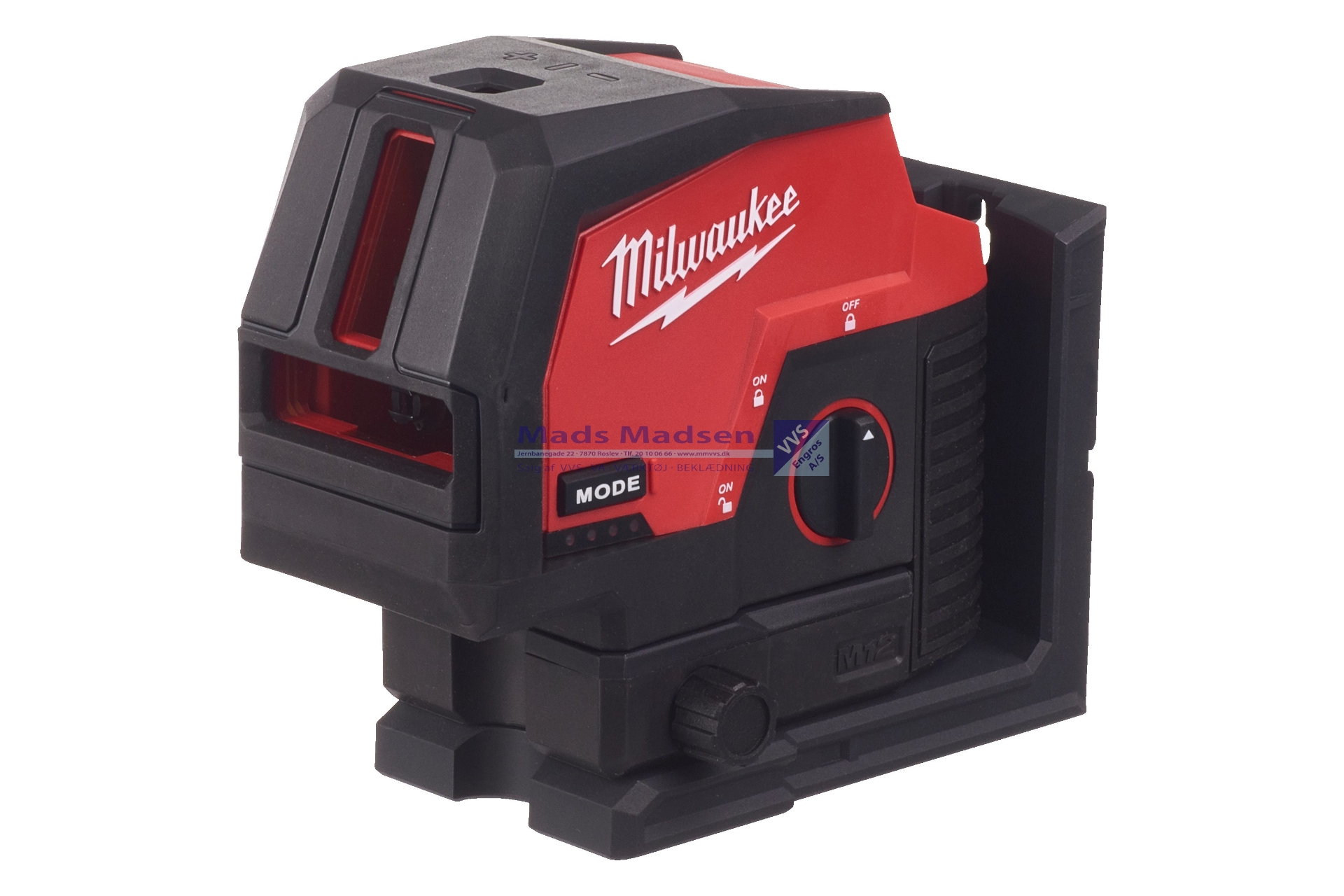 Milwaukee M12 Grøn Krydslaser CLLP-0C Solo 4933478101 *NETTOPRIS*
