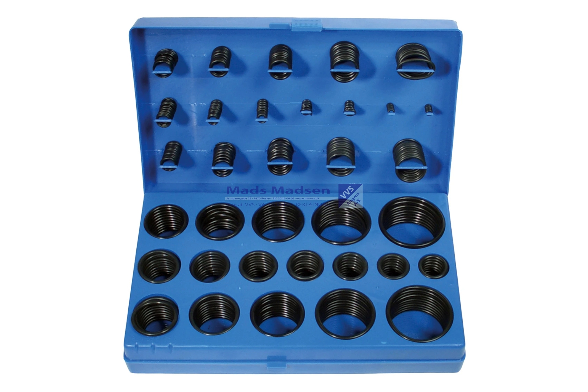 BGS O-rings sortiment NBR 70 419 stk 3-50mm *NETTOPRIS*