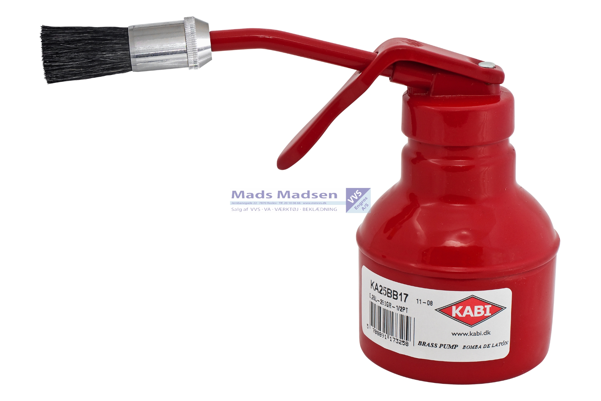 Kabi Oliekande KA25BB17 m/ pensel *NETTOPRIS*