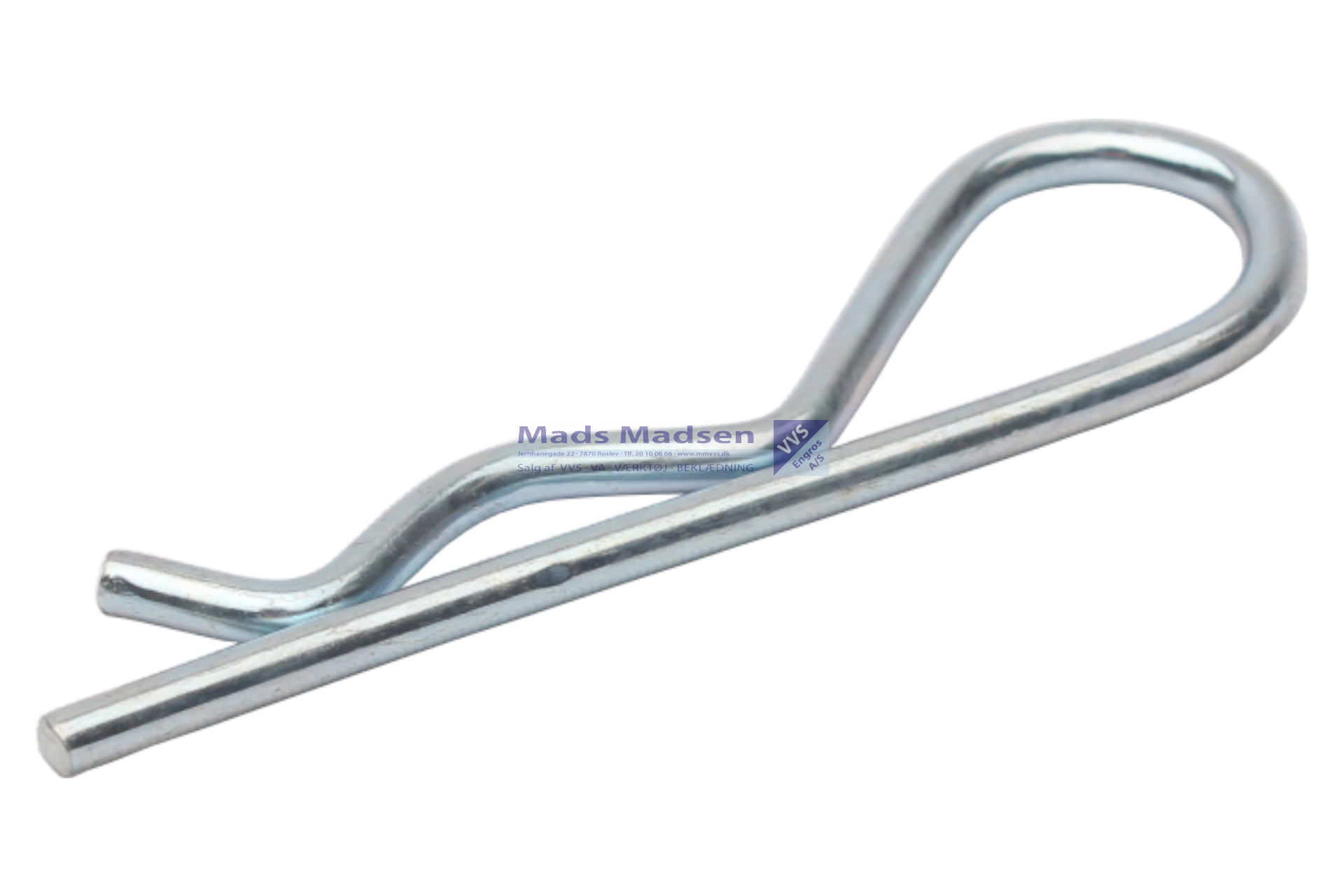 4mm el-galv. fjedersplit