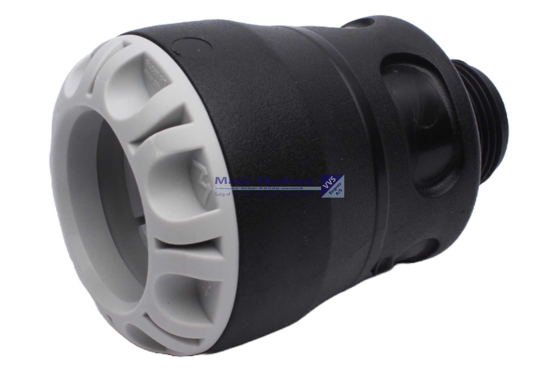 40mm x 1" Plasson Push-In nippel 13090145