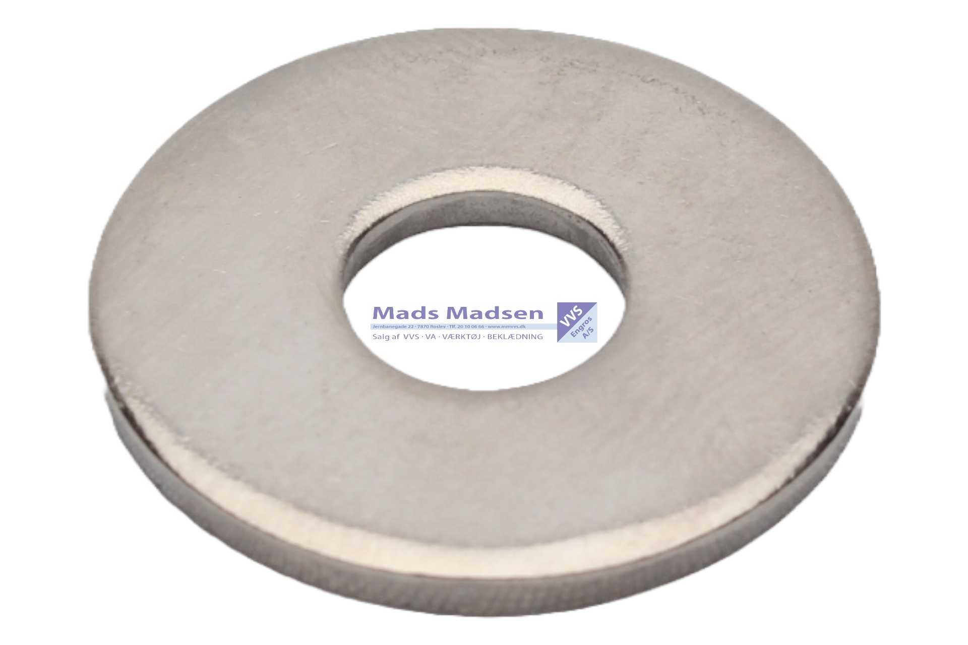 M8 Skærmskive DIN9021 ISO7093 HV200 A2 200 stk/pk