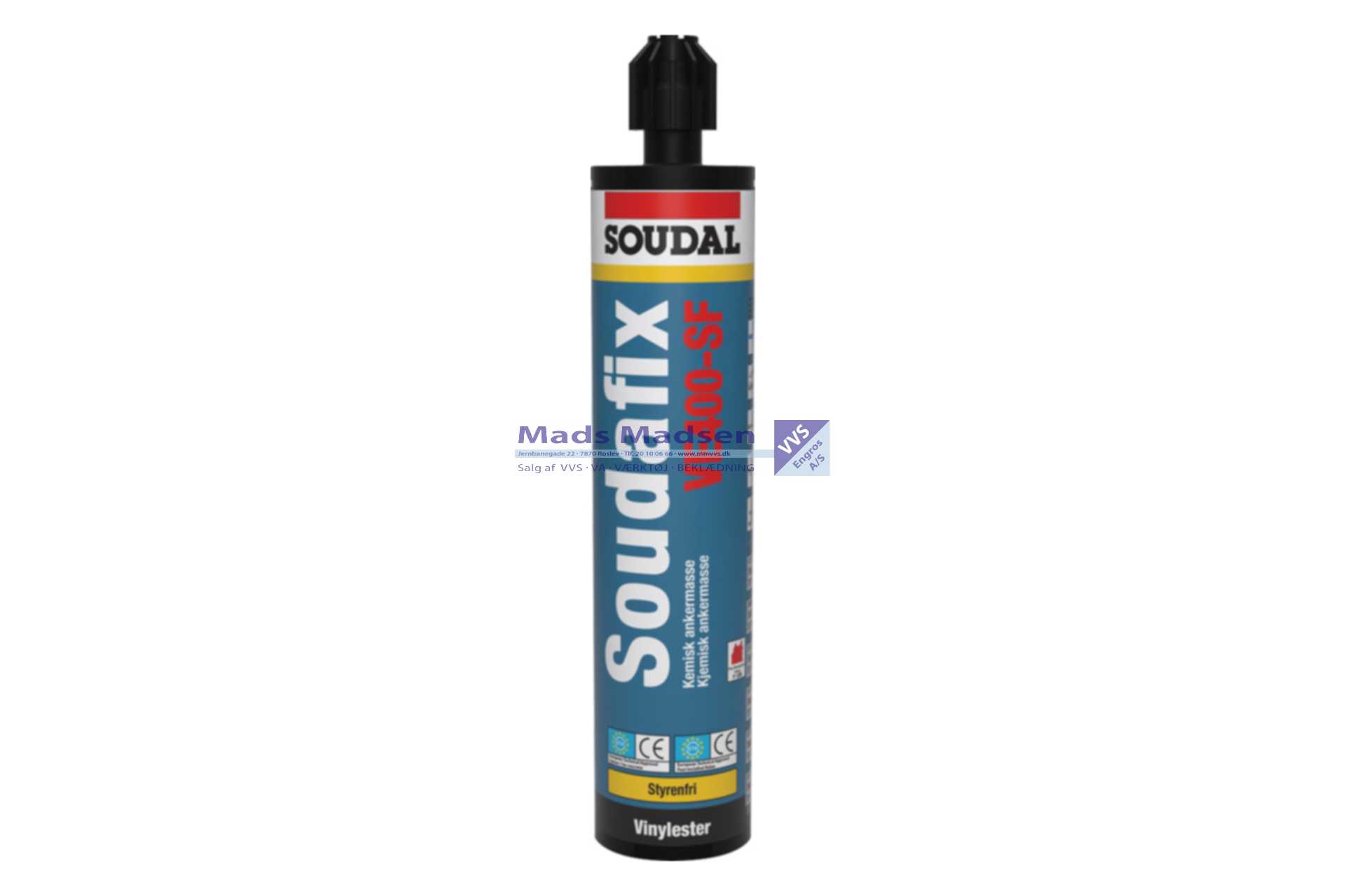Soudal Forankringsmasse Soudafix VE400-SF *NETTOPRIS*