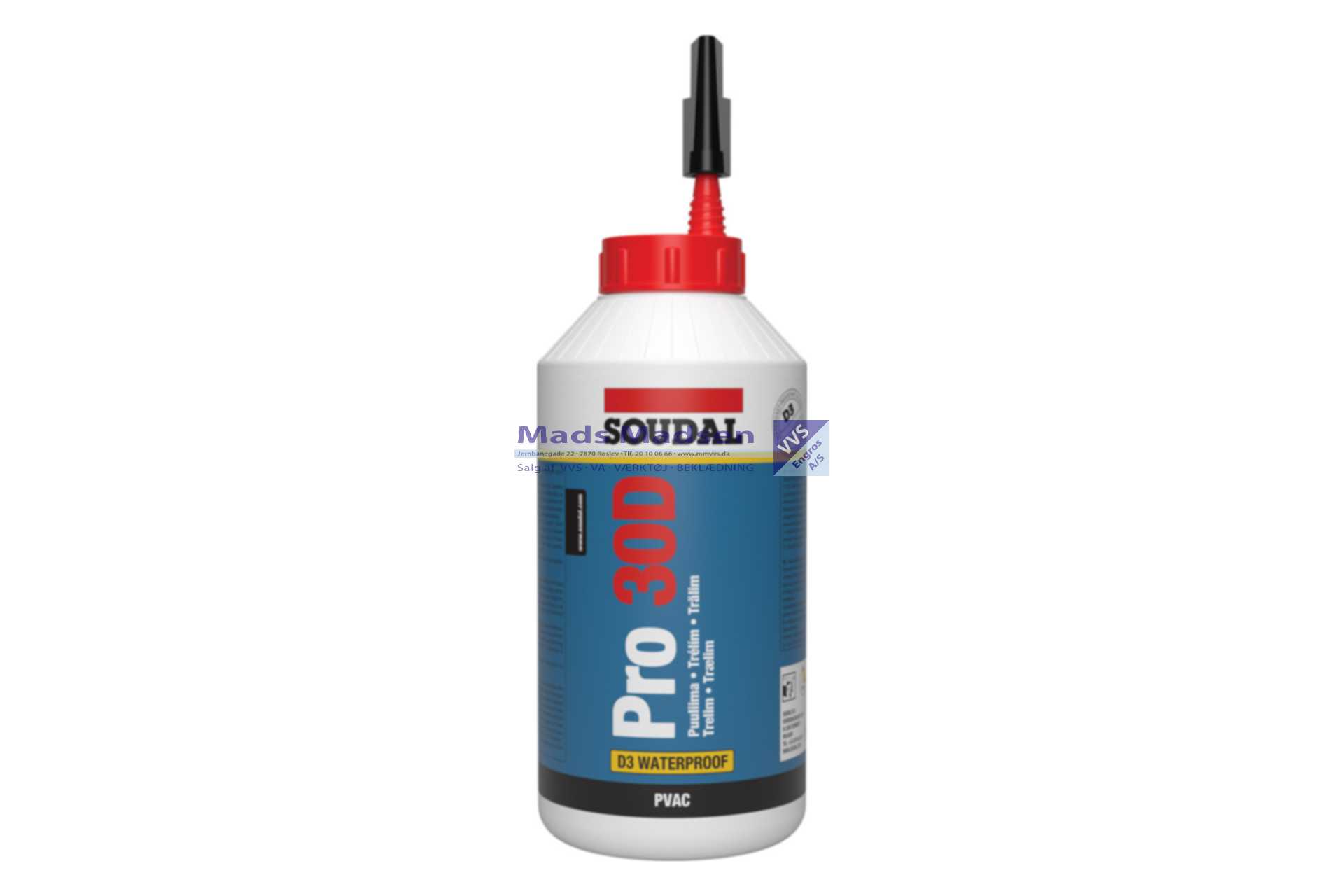 Soudal Trælim PRO30D D3 INDE/UDE á 750 ml. 6stk/krt. *NETTOPRIS*