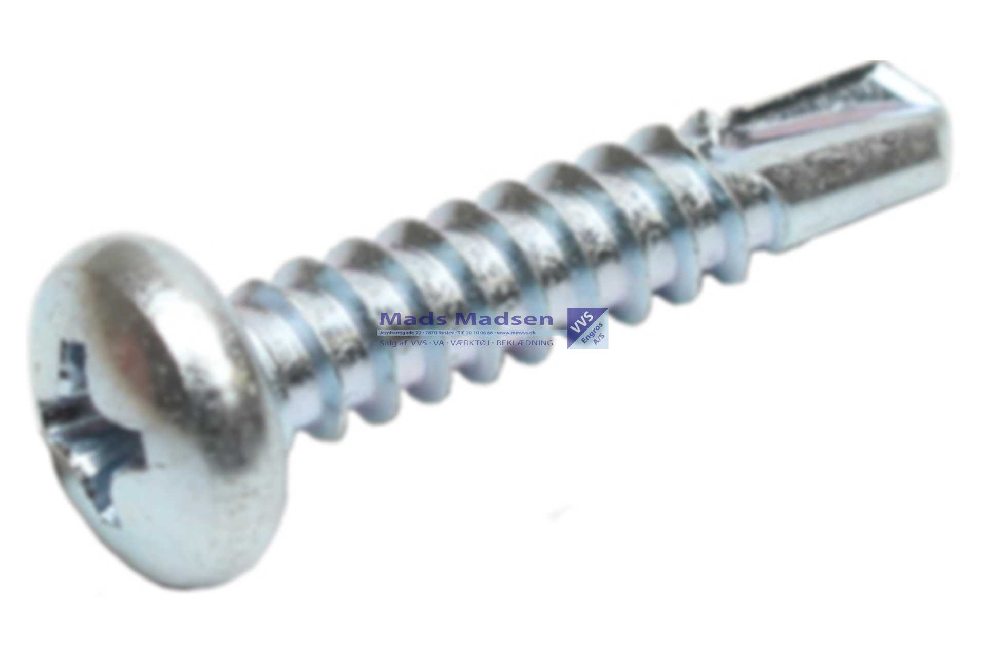 4,8 x 16 Boreskrue DIN 7504N FZB PH 500 stk/pk