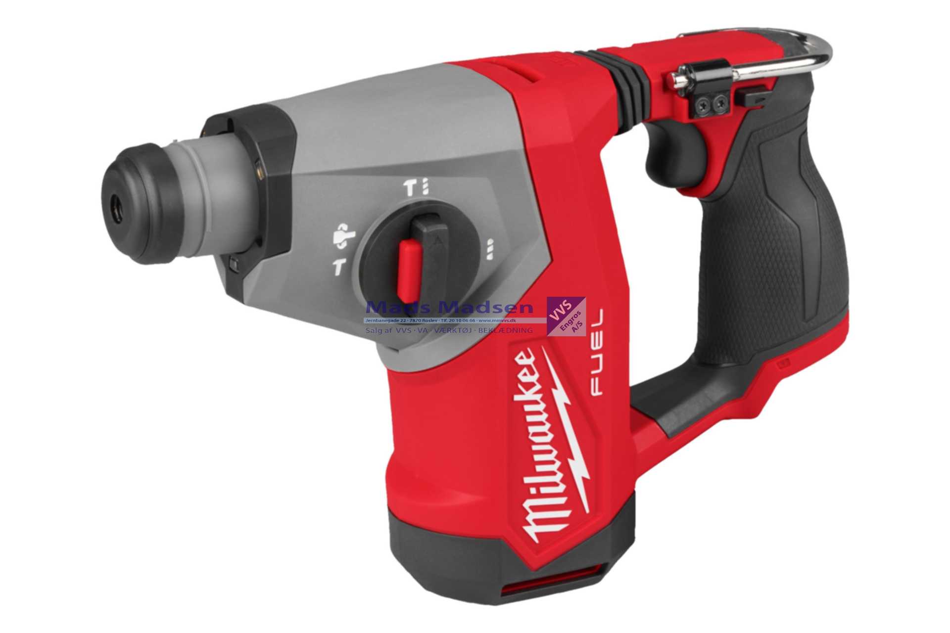 Milwaukee M12 Kompakt SDS-PLUS Borehammer 1,15 Joule FHAC16-0 4933499183 *NETTOPRIS*