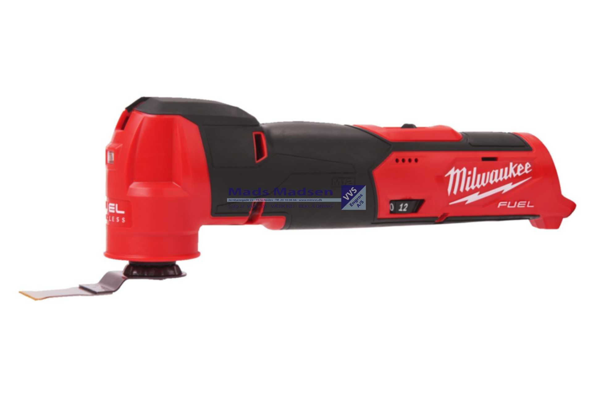 Milwaukee M12 FUEL Multiværktøj FMT-0 4933472238 *NETTOPRIS*