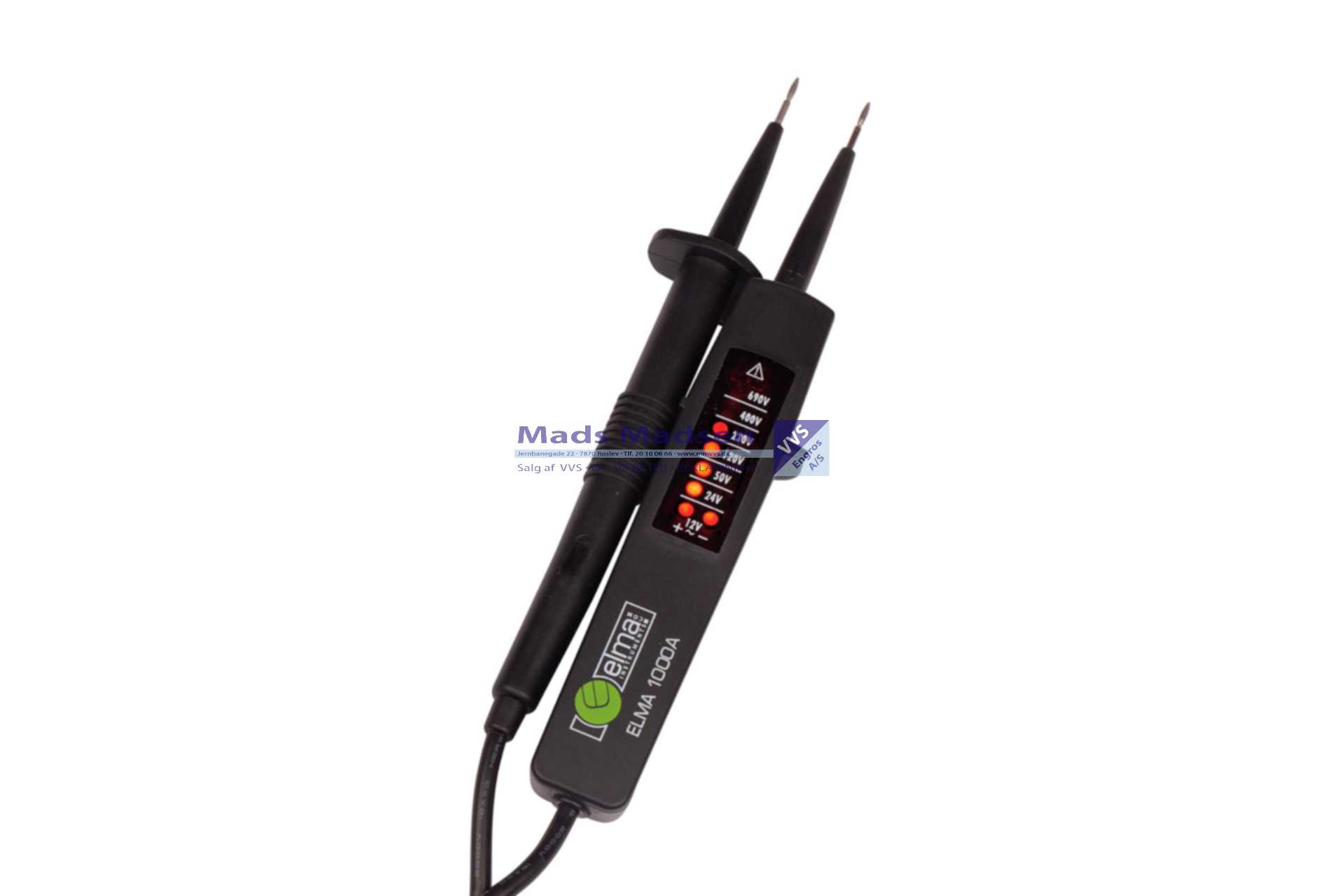 Elma Spændingstester 1000A ELnr. 6398204169 *NETTOPRIS*